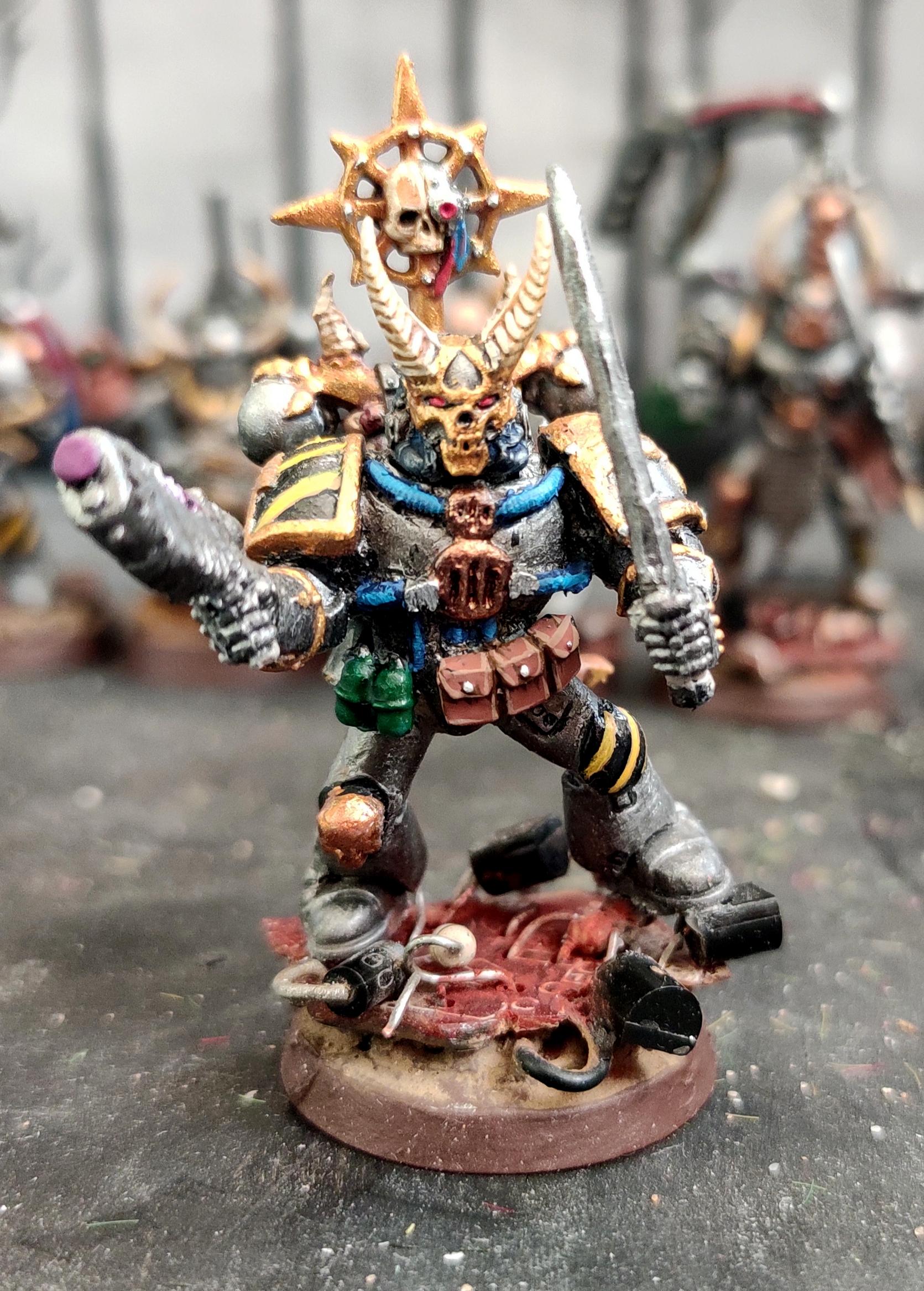 Chaos, Chaos Space Marines, Conversion, Dark Vengeance, Hazard Stripes, Heretic Astartes, Infantry, Iron Warriors, Iron Within, Iron Without!, Kitbash, Plasma, Putty, Squad, Traitor Legions, Warhammer 40,000