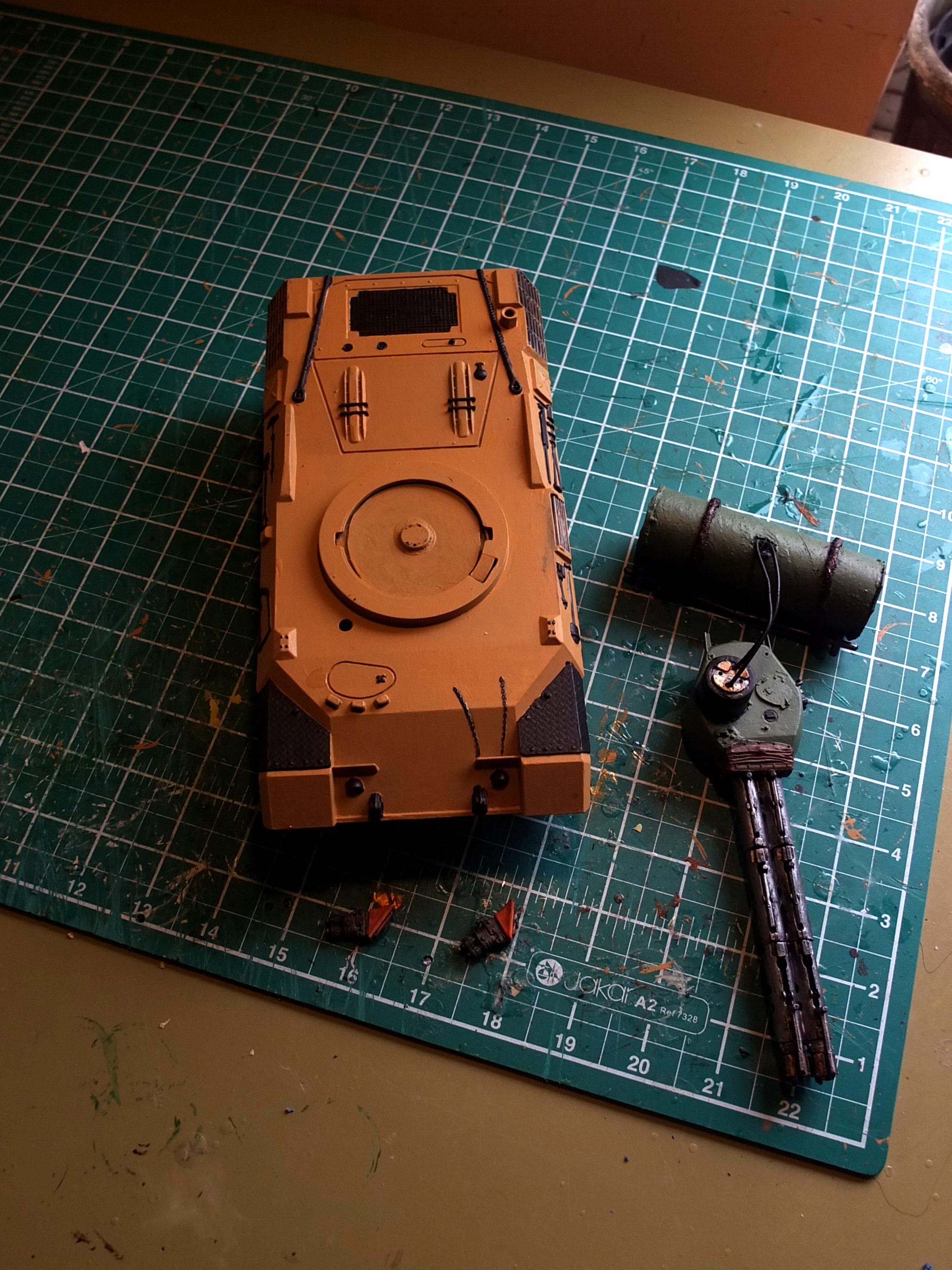 Astra Militarum, Imperial Guard, Malcador Infernus, Scratch Build, Vehicle, Warhammer 40,000