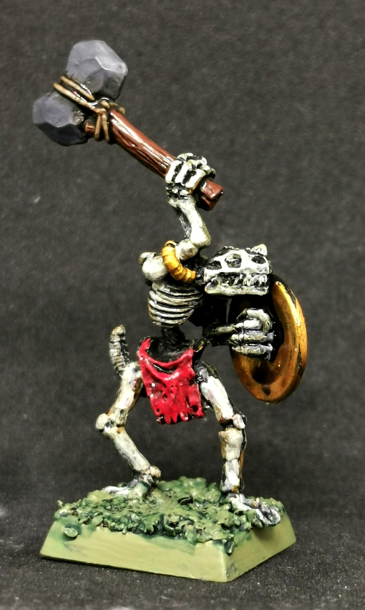 Cursed company lizardman skeleton