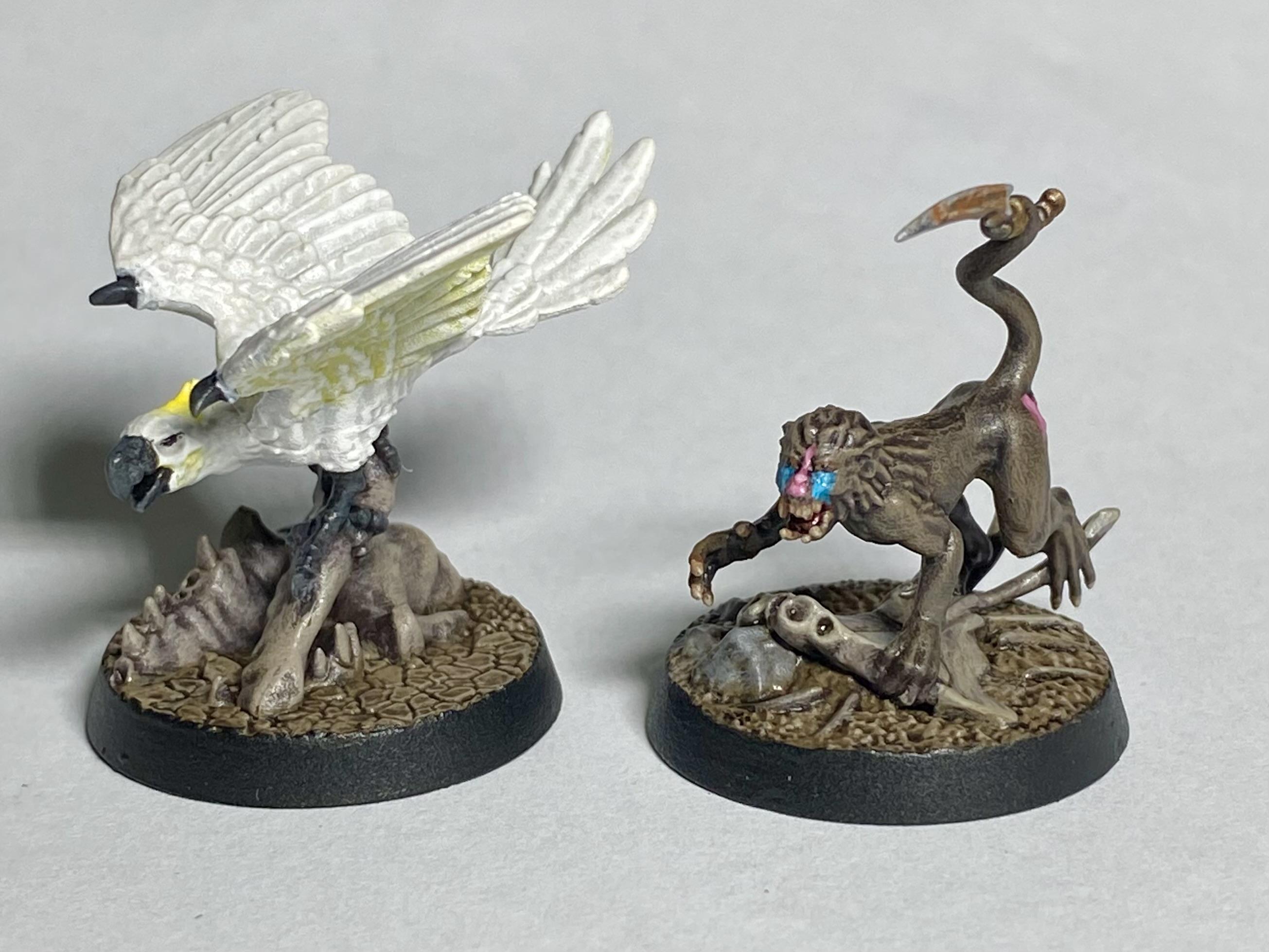 Beast Grave, Blackpowder Bucaneers, Goblins, Grots, Harrowdeep, Monkey, Night Vault, Ogres, Parrott, Shade Spire, Warhammer Underworlds