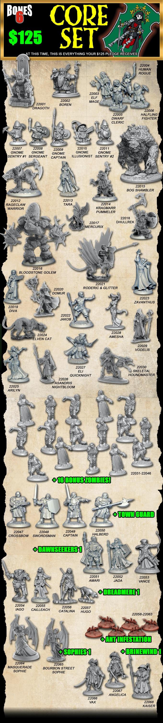 Bones, Kickstarter, Reaper