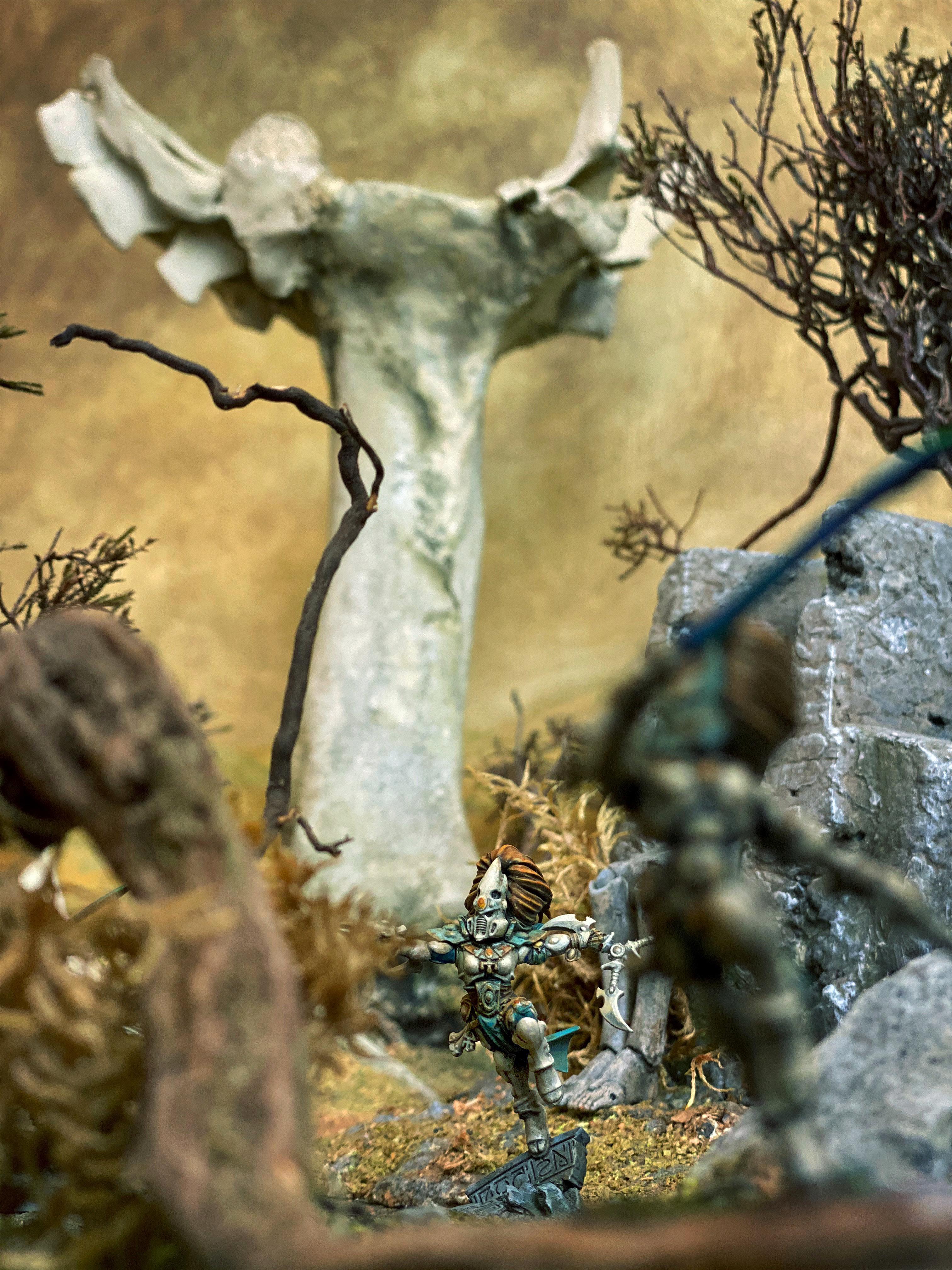 Aeldari, Aspect Warrior, Banshees, Eldar, Warhammer 40,000, Warhammer40000