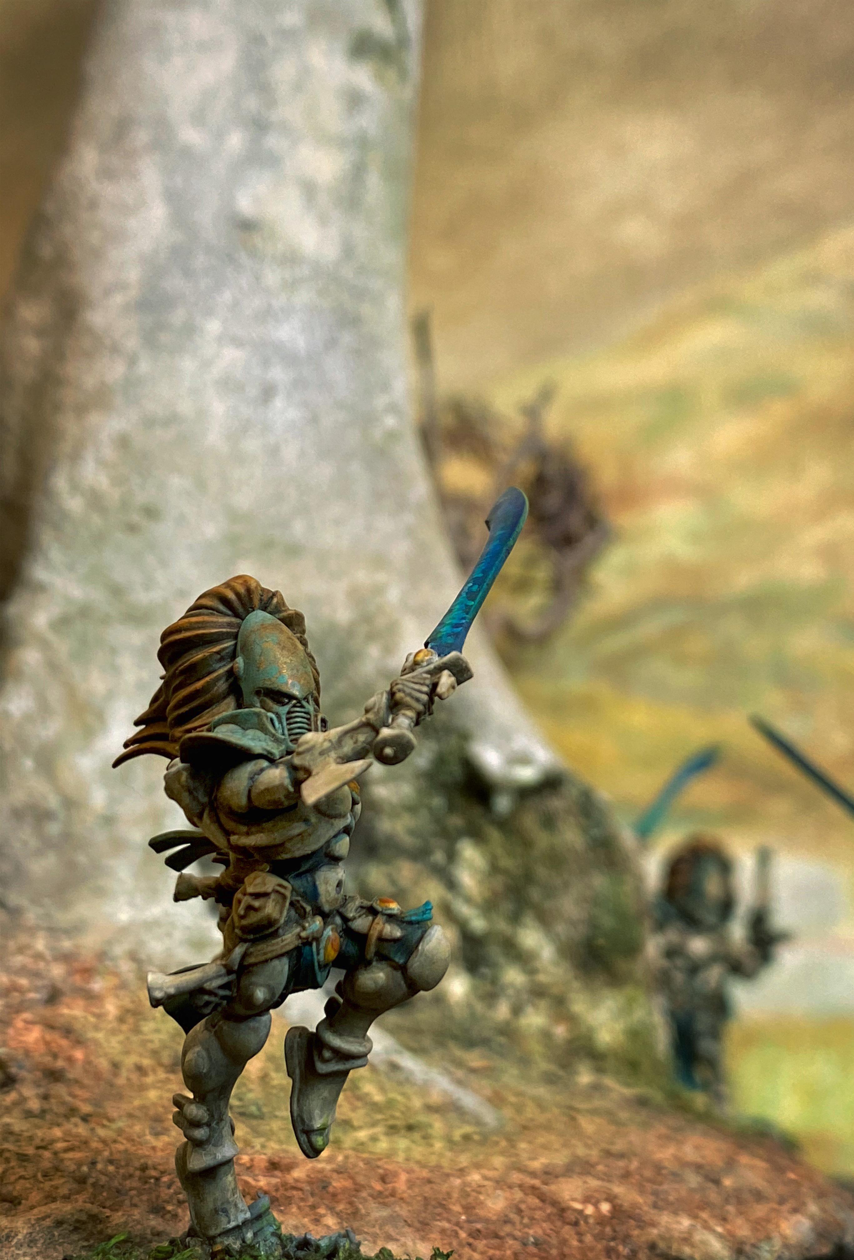 Aeldari, Aspect Warrior, Banshees, Eldar, Warhammer 40,000, Warhammer40000