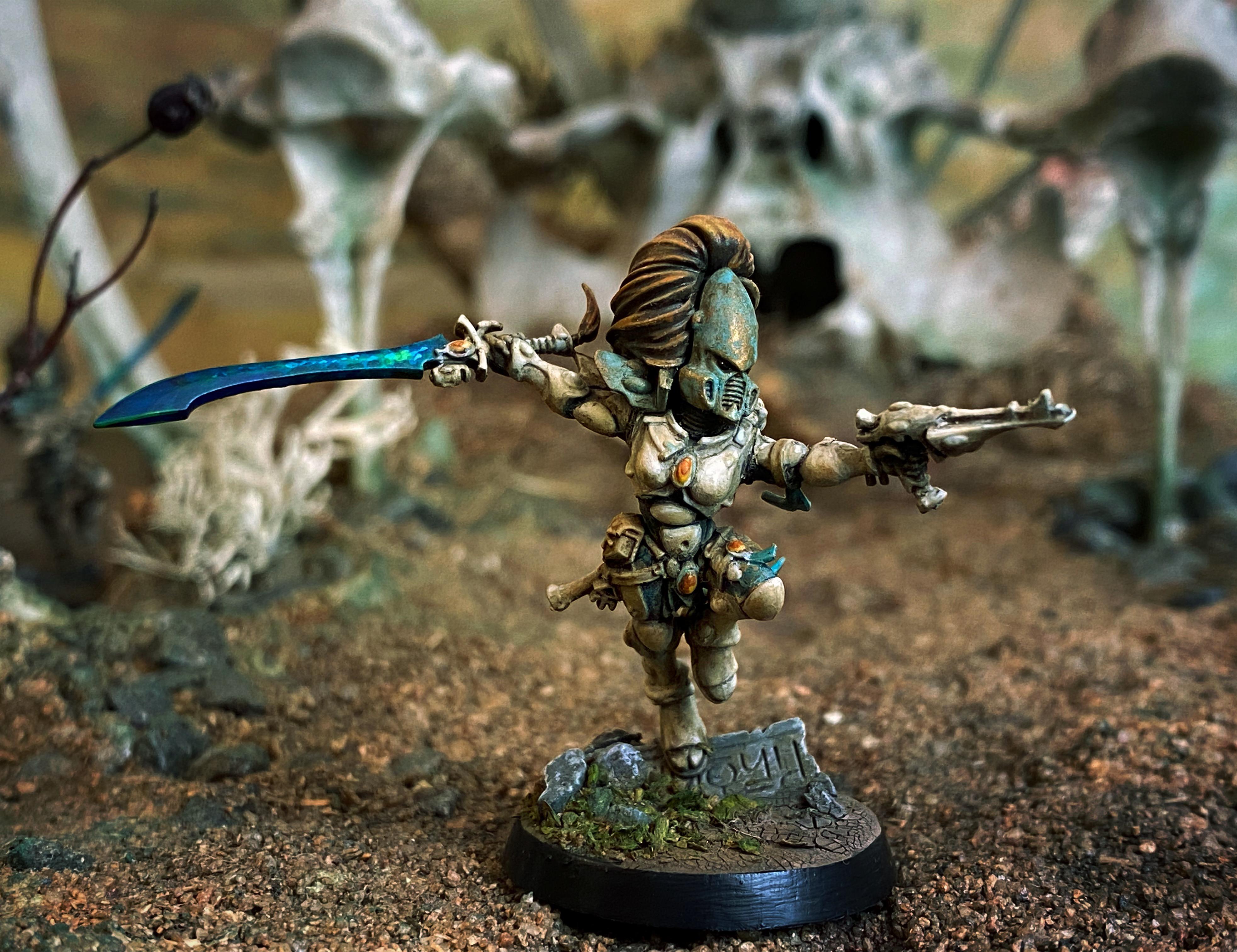 Aeldari, Aspect Warrior, Banshees, Eldar, Warhammer 40,000, Warhammer40000