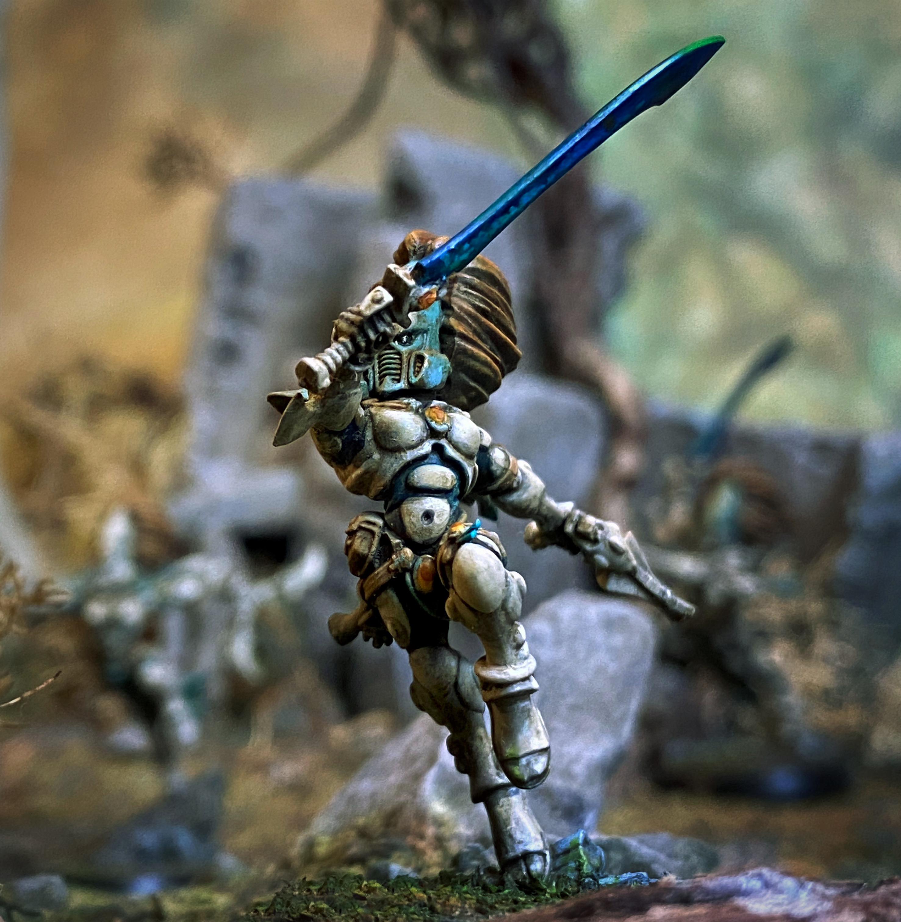 Aeldari, Aspect Warrior, Banshees, Eldar, Warhammer 40,000, Warhammer40000