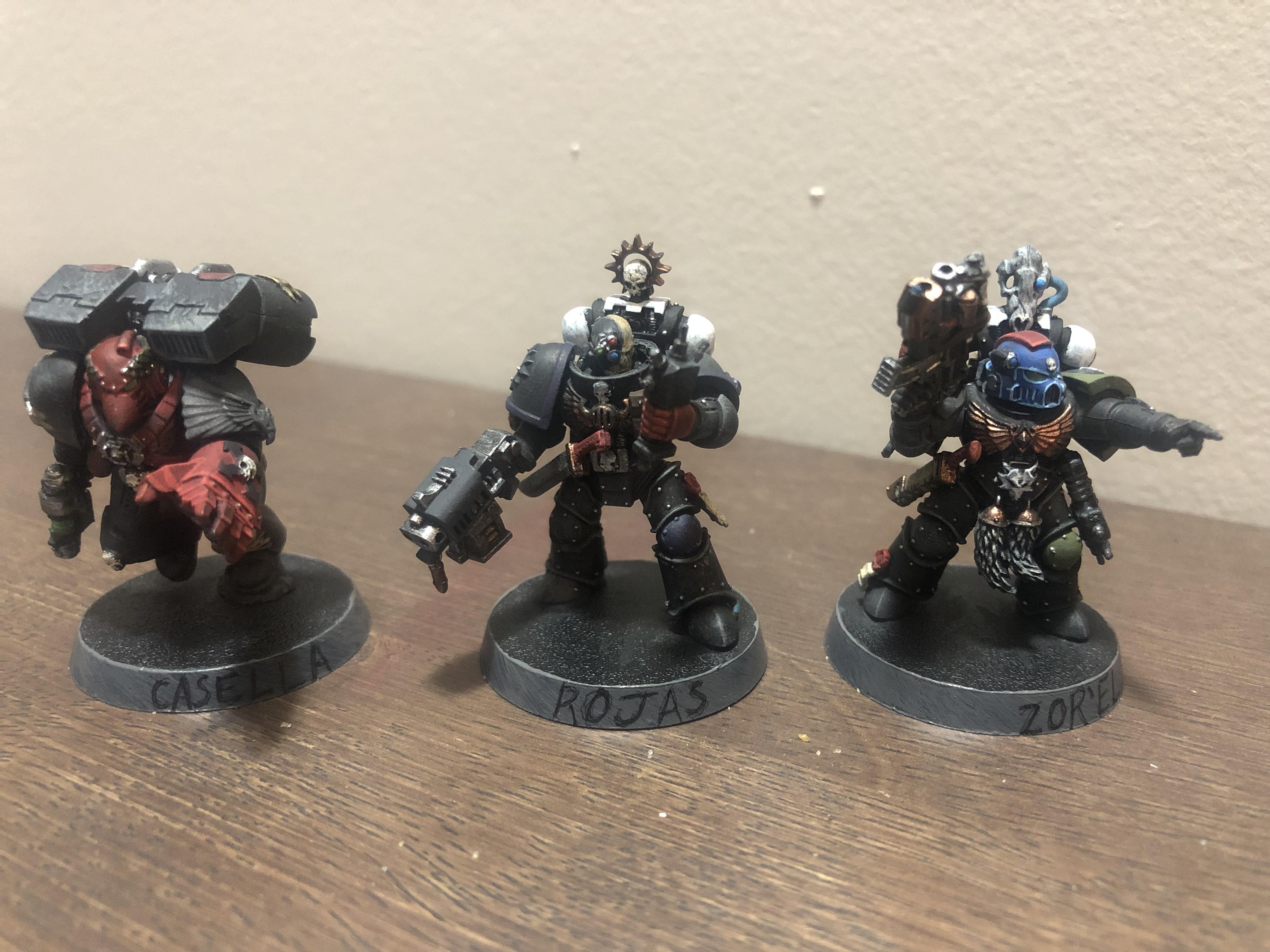 40k - Assault Segeant, Support Squad Sergeants