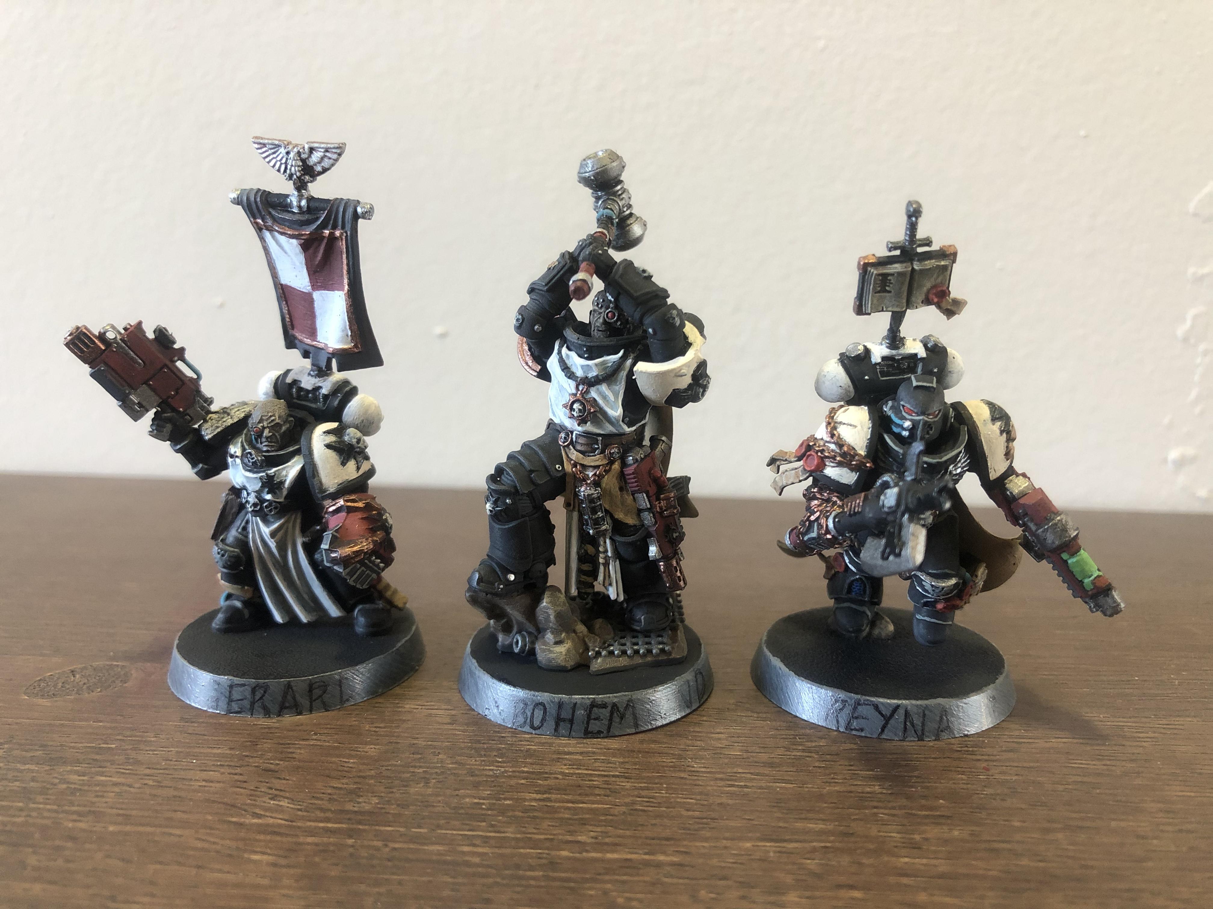 40k - Baron Gerard, High-Marshal Bohemond, Baron Reynald
