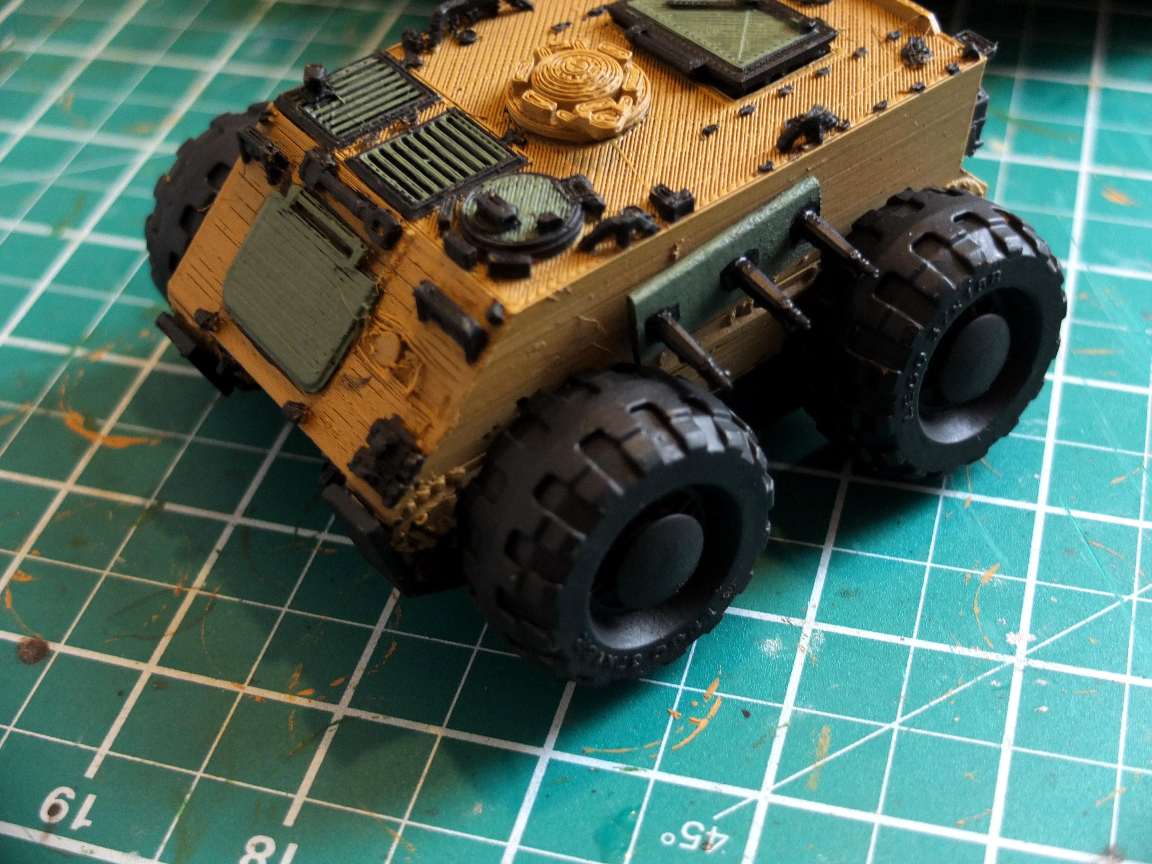 Astra Militarum, Chimera, Imperial Guard, Scratch Build, Tank