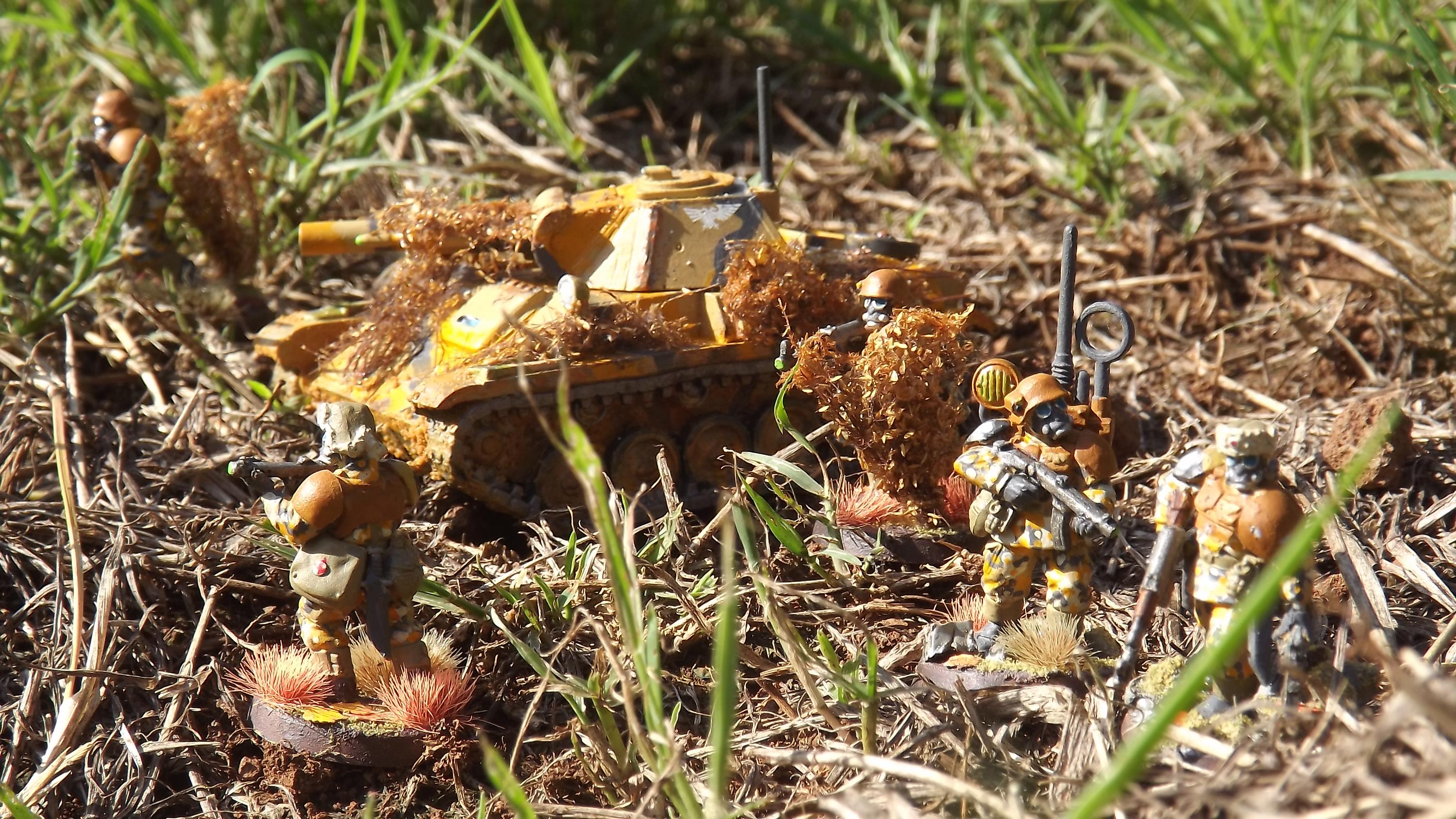 Guardsmen, Infantry, Light Tank, T70