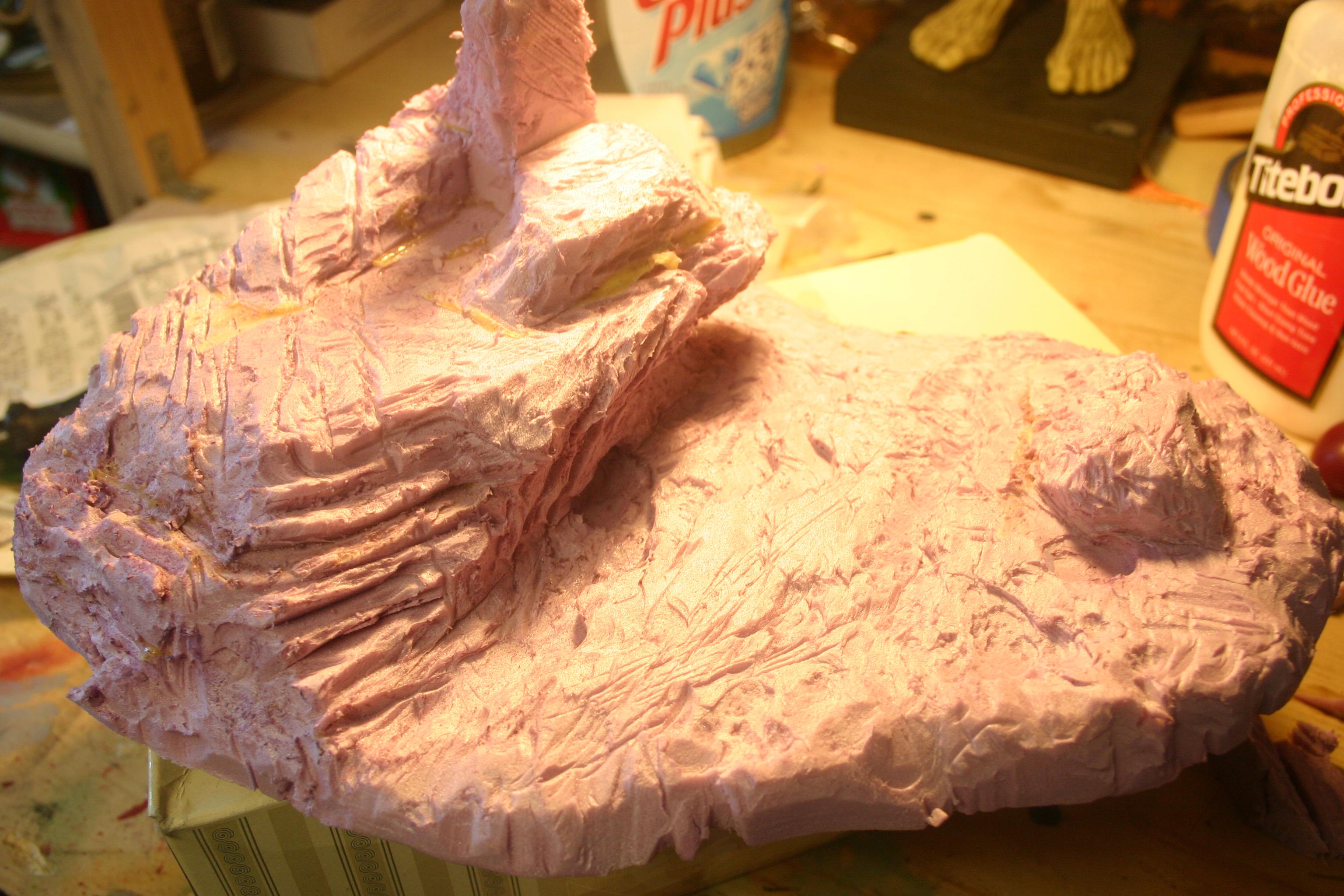 Big Terrain, Diorama, Hills, Spikes, Terrain, Tyranid Terrain