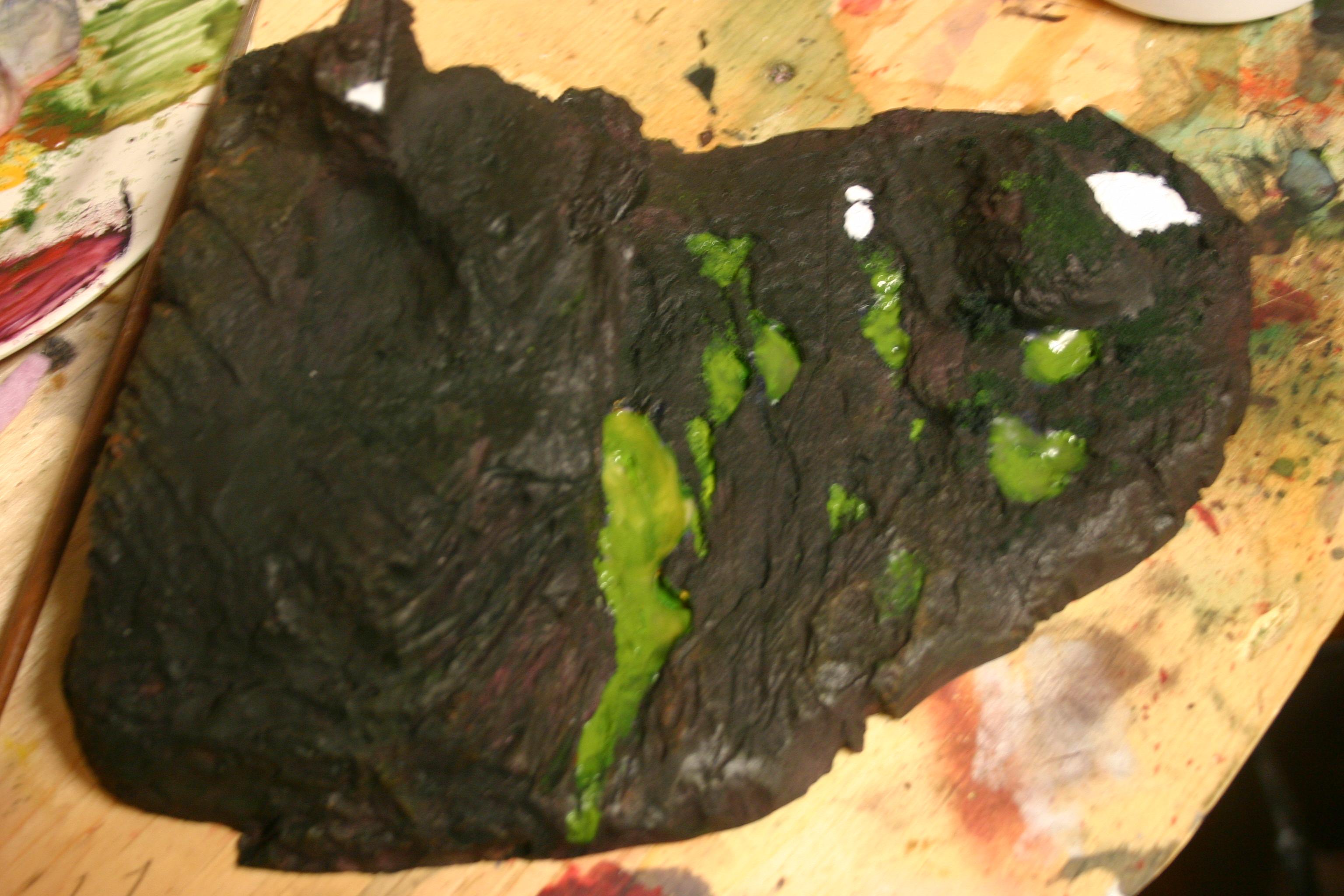 Big Terrain, Diorama, Hills, Spikes, Terrain, Tyranid Terrain