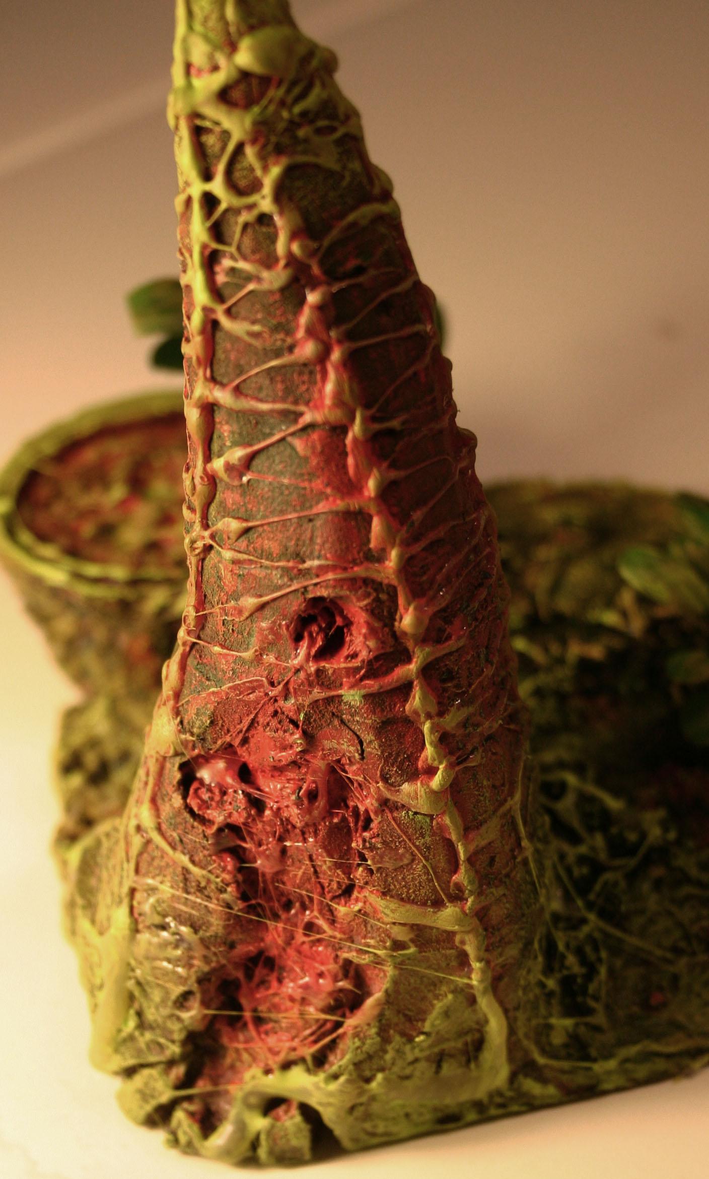 Big Terrain, Diorama, Hills, Spikes, Terrain, Tyranid Terrain