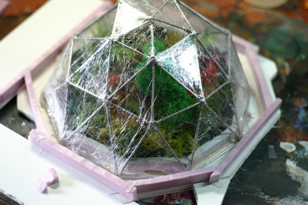 Bio Dome, Biodome, Biome, Biome Diorama, Geodesic, Loer, Scifi Terrain, Terrain
