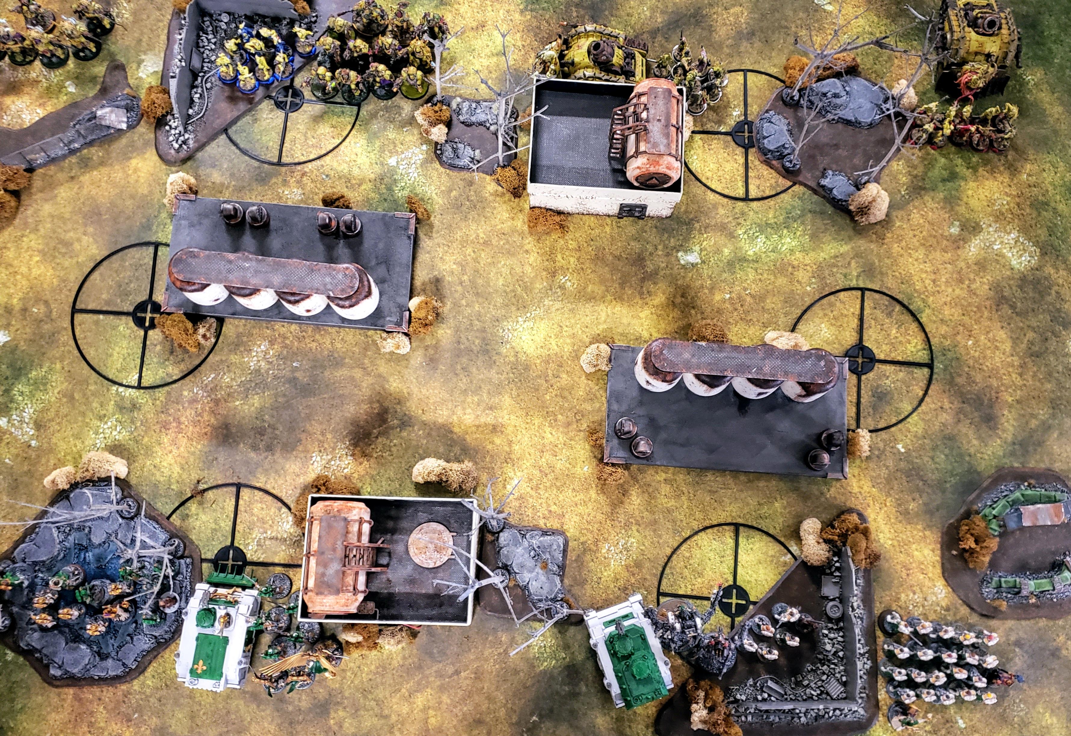 2000 points Soroitas vs. Death Guard