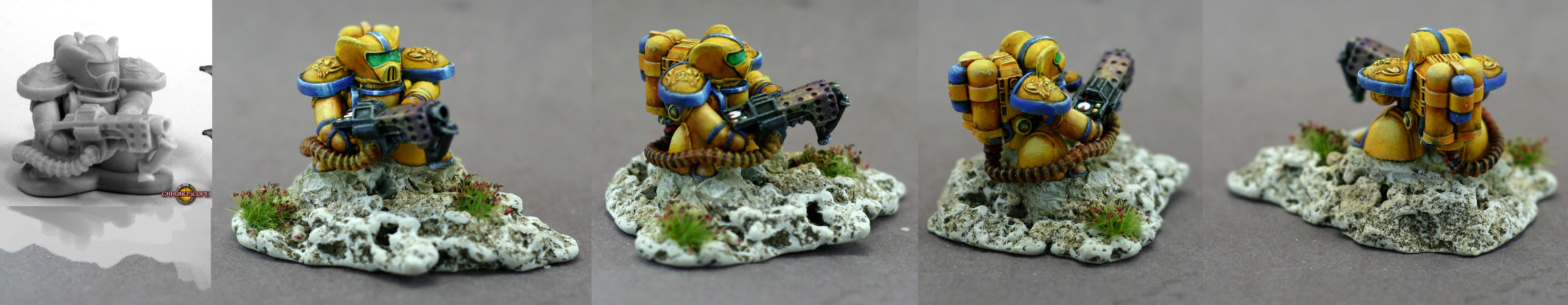 Flamer, Mouse, Mousling, Painting Challenge, Reaper, Reaper Bones, Space Mouse, Space Mousling