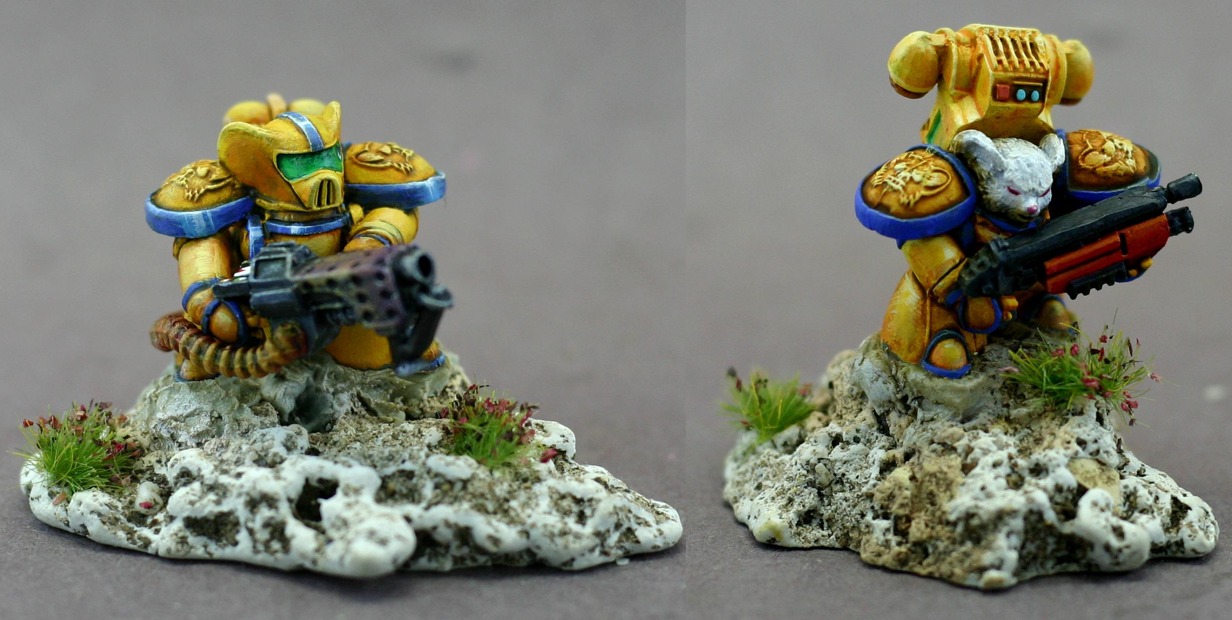 Bones, Bones Black, Mousling, Mousling Marine, Reaper