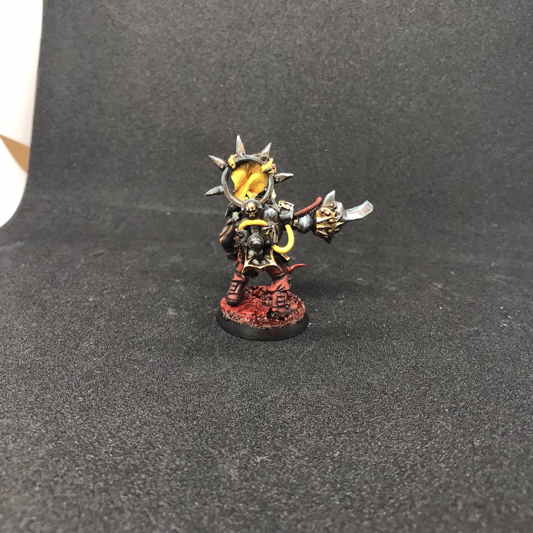 Conversion, Corrupted Tempestes Scions, Freehand, Greenstuff, Iron Warrior Auxilliaries, Regimental Banner, Tempestus Scions, Traitor Guard, Warhammer 40,000