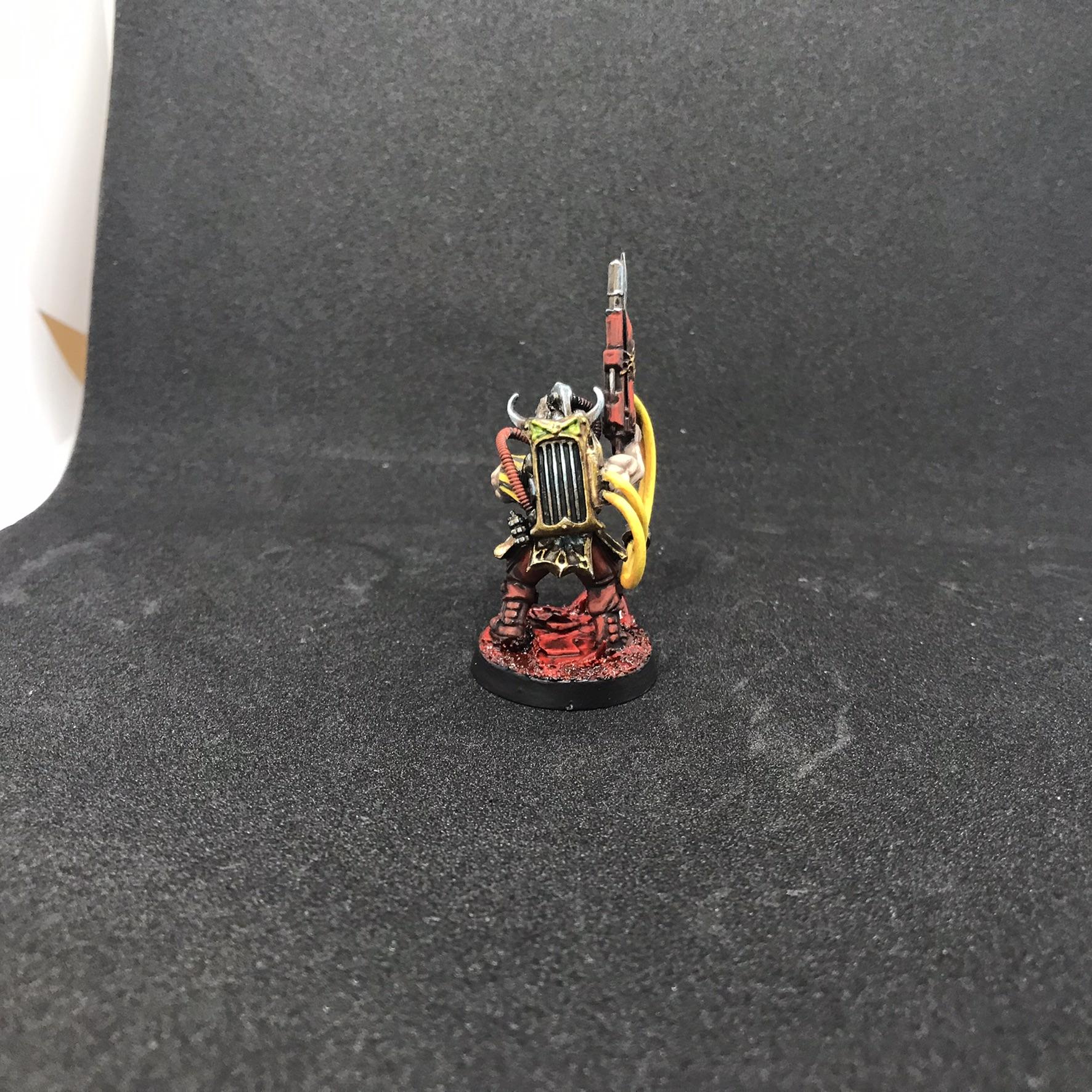 Conversion, Corrupted Tempestes Scions, Freehand, Greenstuff, Iron Warrior Auxilliaries, Regimental Banner, Tempestus Scions, Traitor Guard, Warhammer 40,000