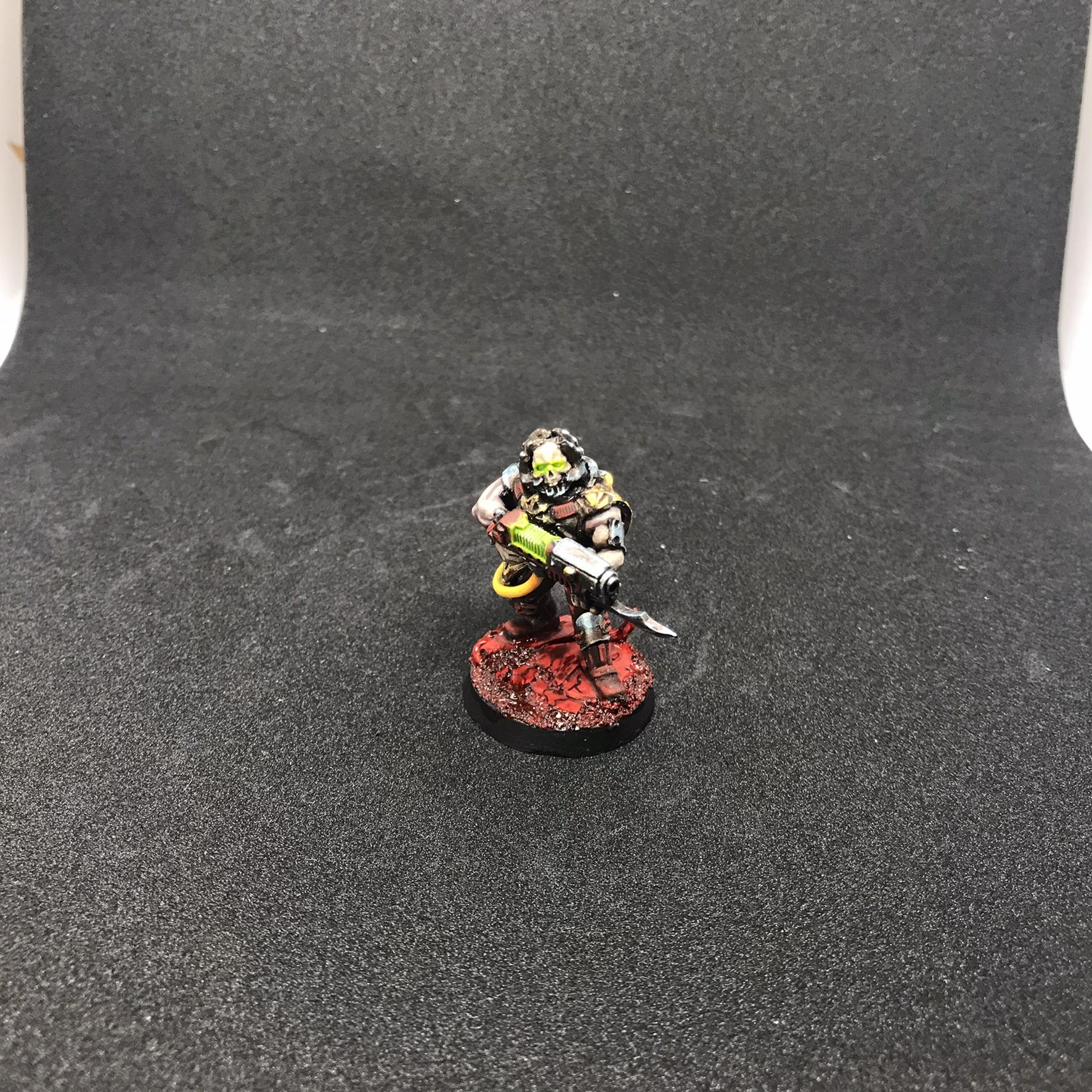 Conversion, Corrupted Tempestes Scions, Freehand, Greenstuff, Iron Warrior Auxilliaries, Regimental Banner, Tempestus Scions, Traitor Guard, Warhammer 40,000