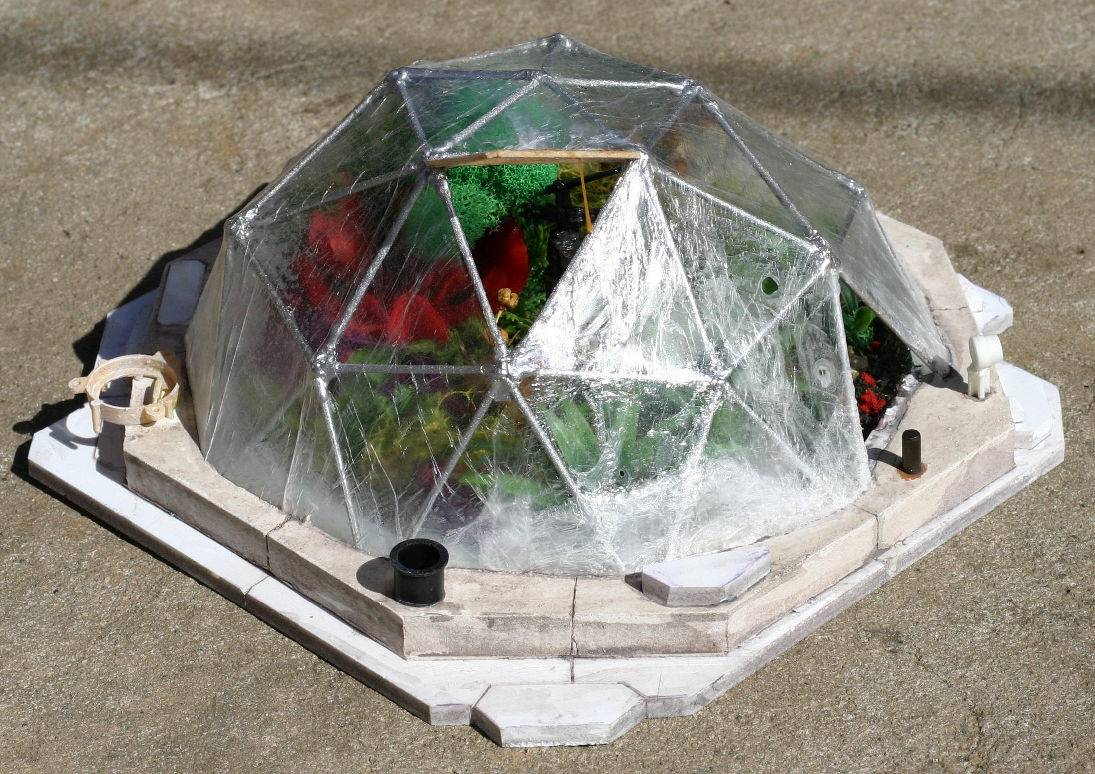 Bio Dome, Biodome, Biome, Biome Diorama, Geodesic, Loer, Scifi Terrain, Terrain