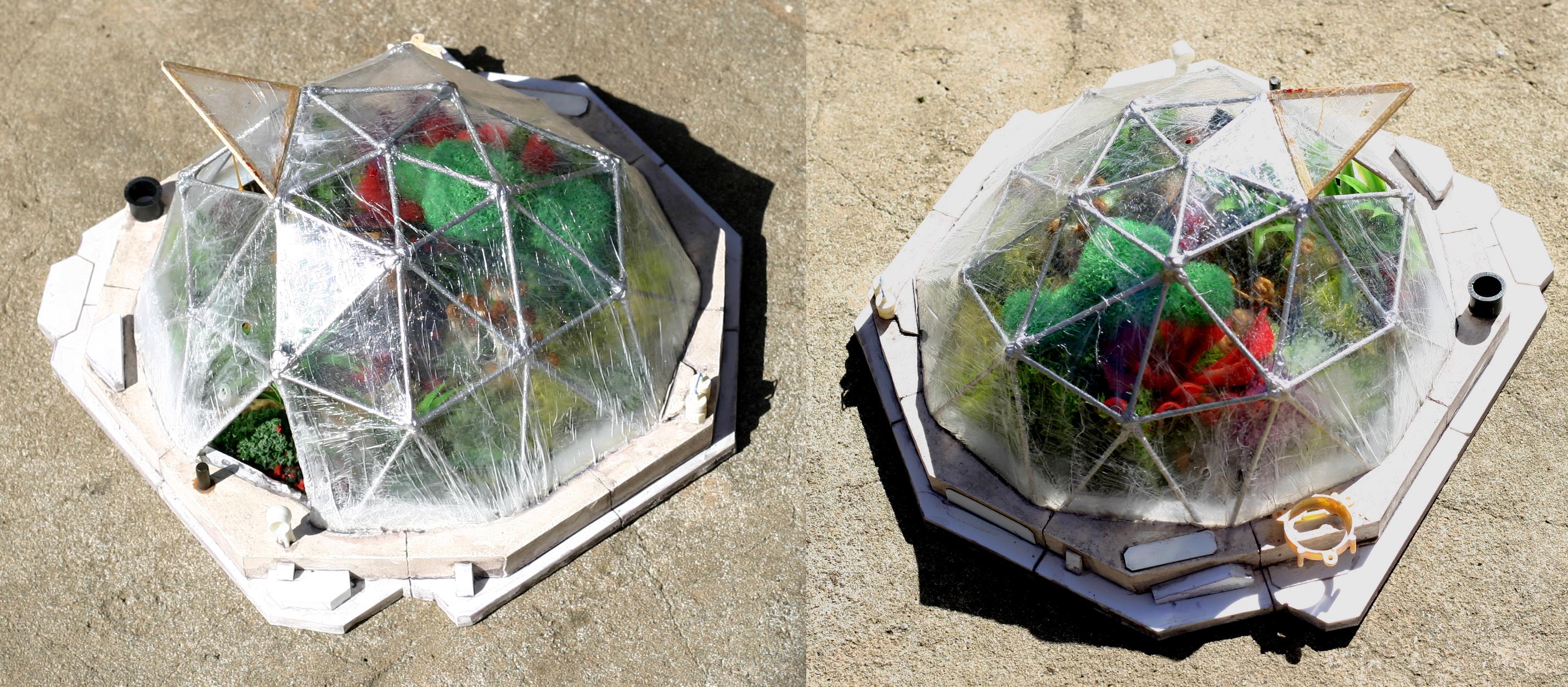 Bio Dome, Biodome, Biome, Biome Diorama, Geodesic, Loer, Scifi Terrain, Terrain