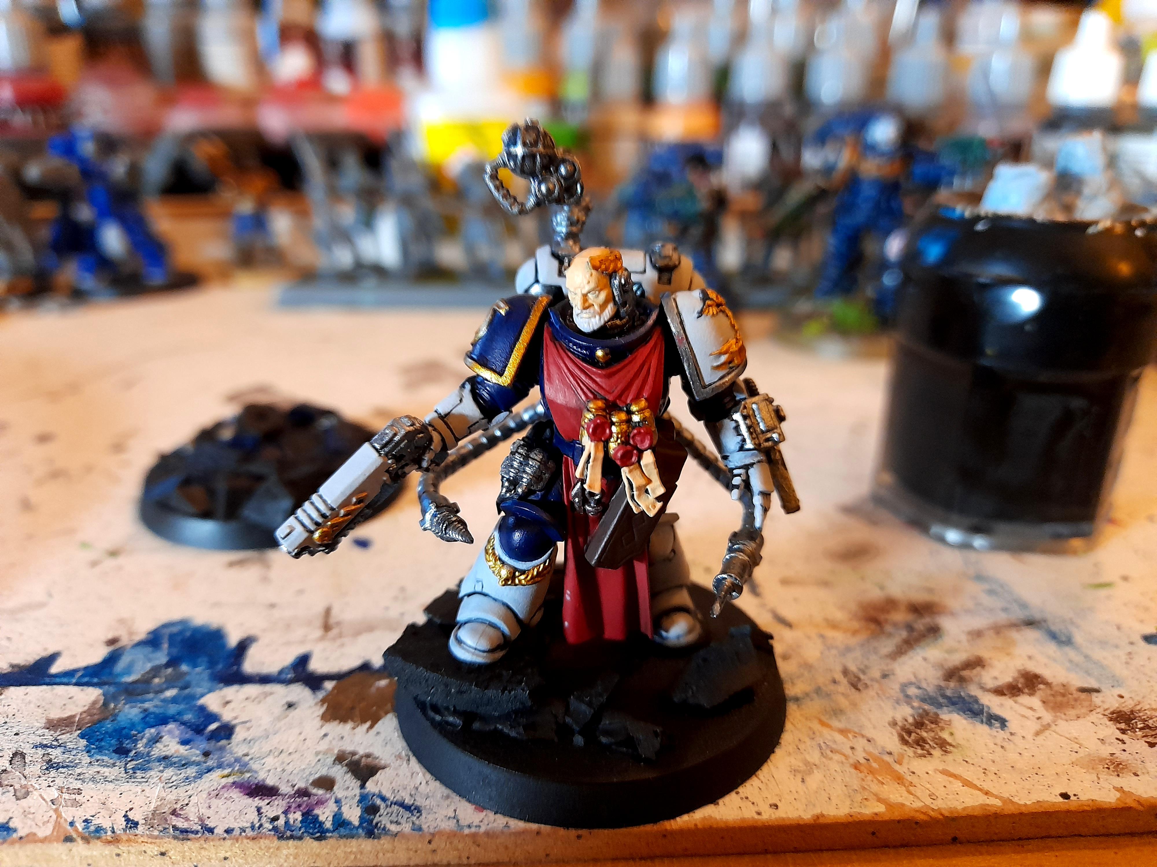 Apothecary, Medic, Primaris, Space Marines, Ultramarines