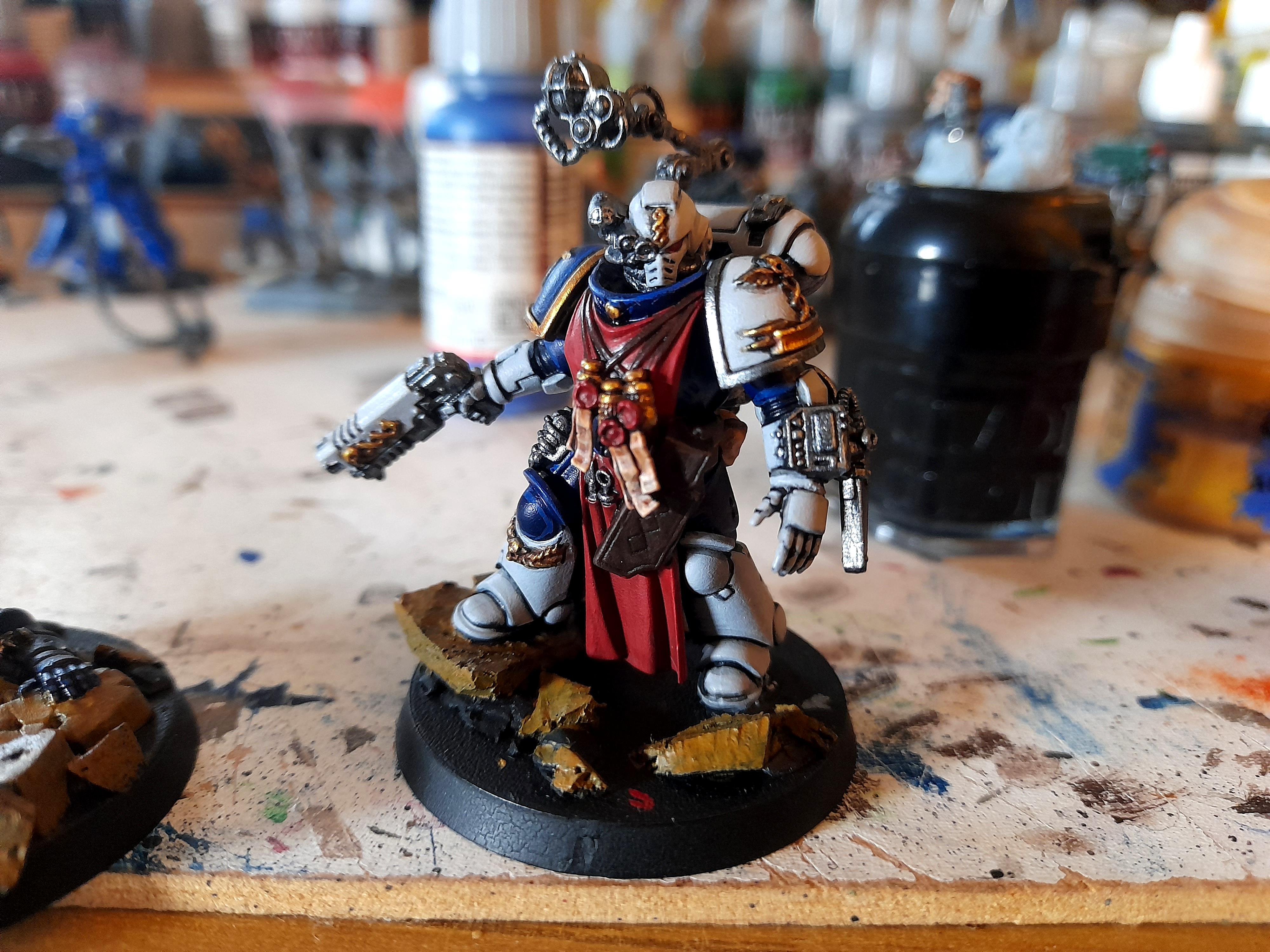 Apothecary, Medic, Primaris, Space Marines, Ultramarines