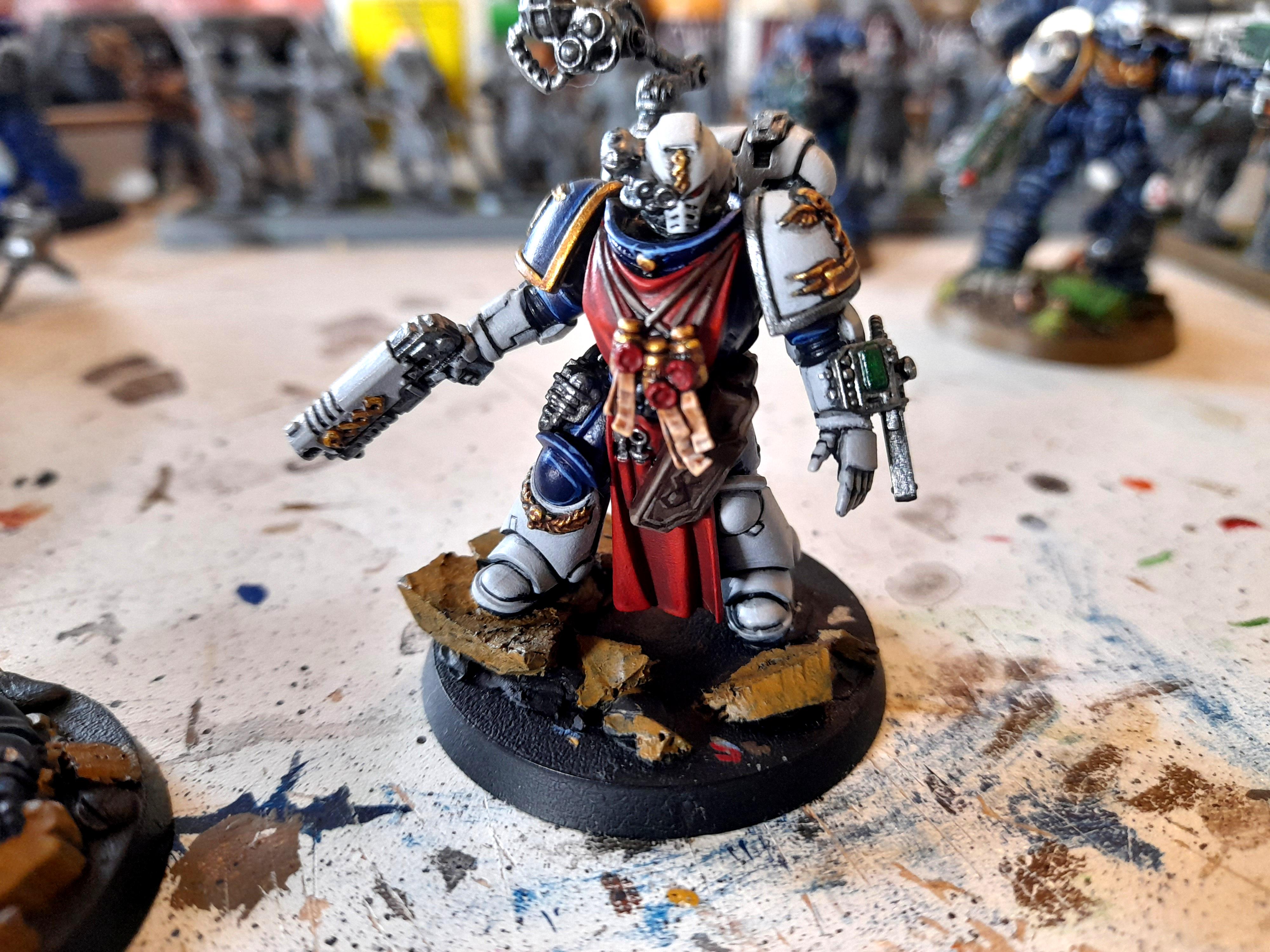 Apothecary, Medic, Primaris, Space Marines, Ultramarines