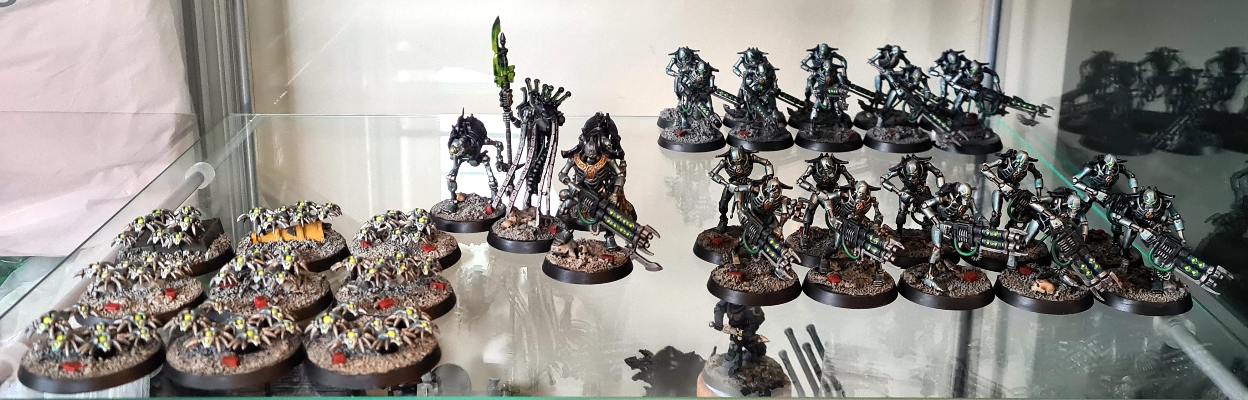Necrons, February's Work - On The Shelf