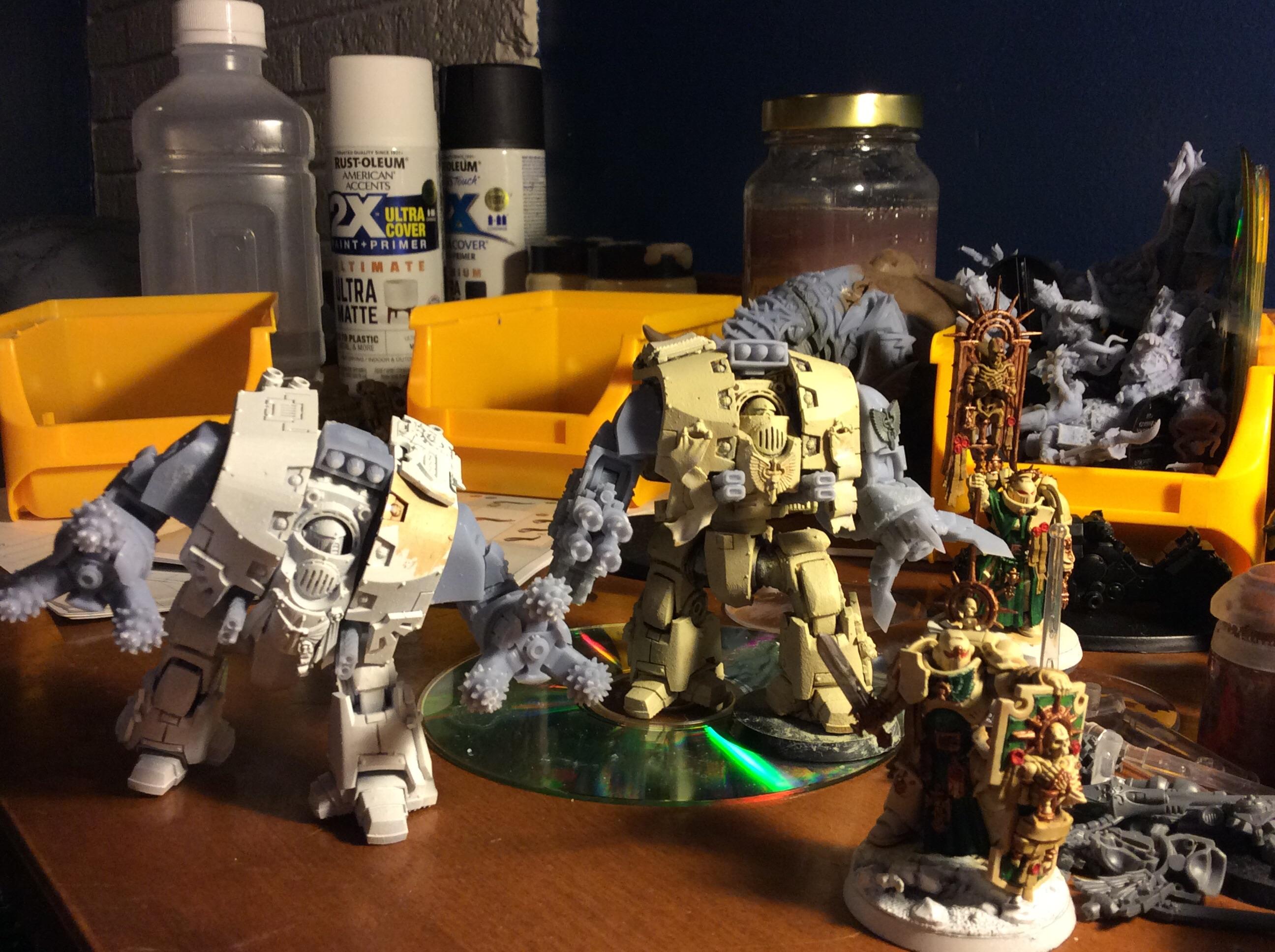 Brothers with arms