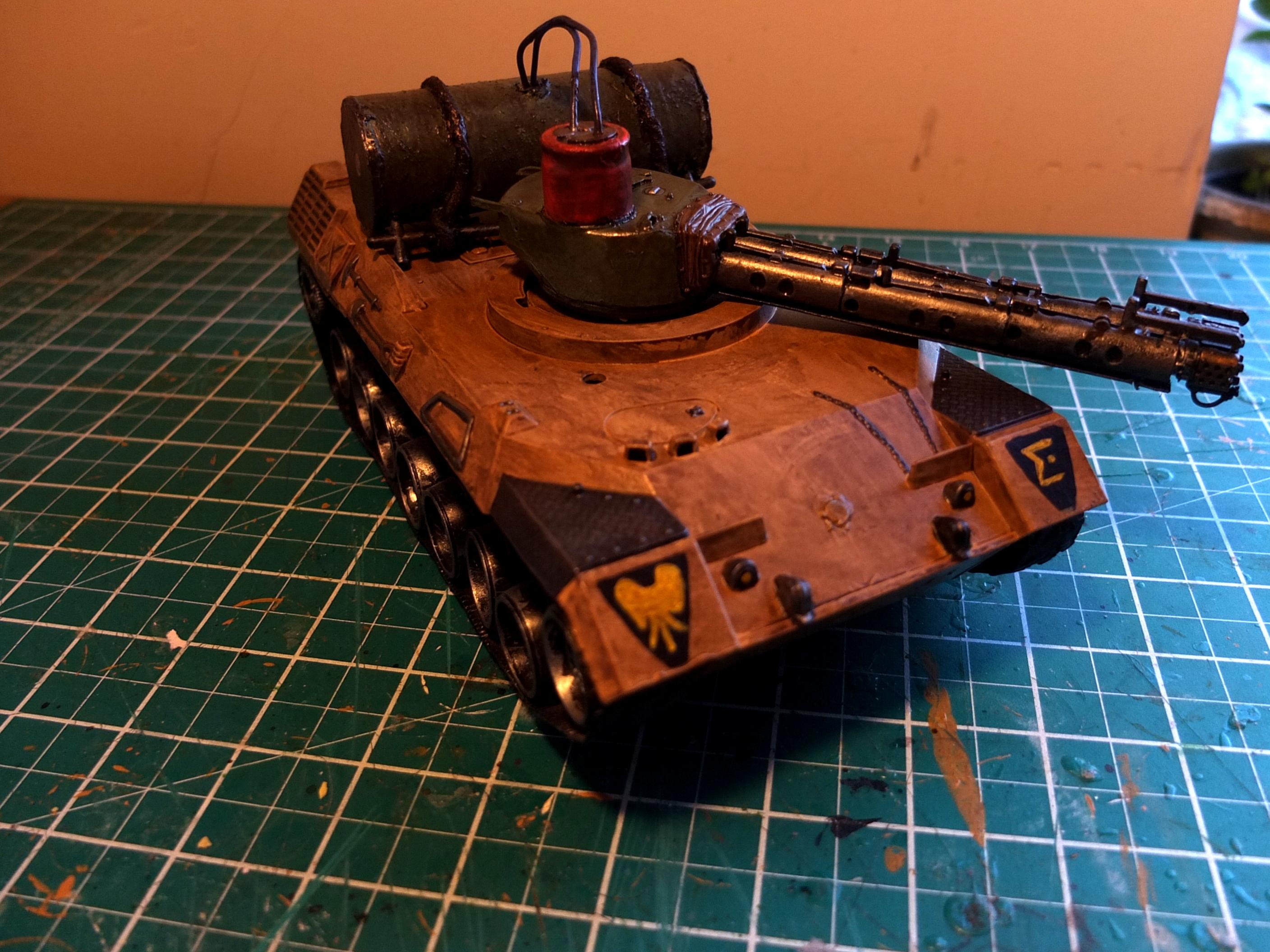 Astra Militarum, Imperial Guard, Malcador Infernus, Scratch Build, Vehicle, Warhammer 40,000