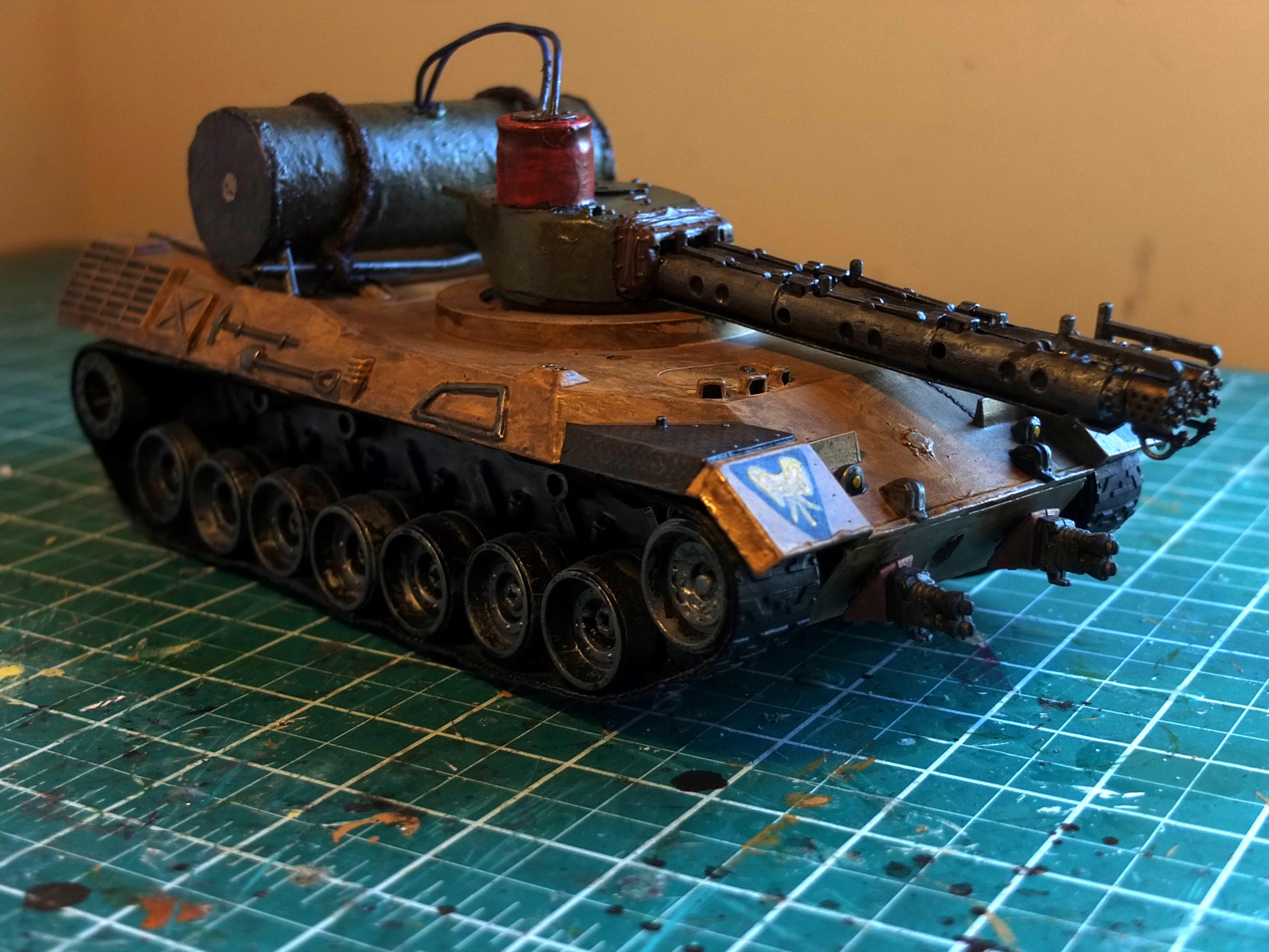 Astra Militarum, Imperial Guard, Manticore, Scratch Build, Tank