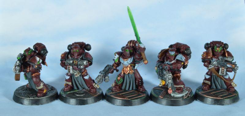Knights Sanguine, Space Marines, Veteran