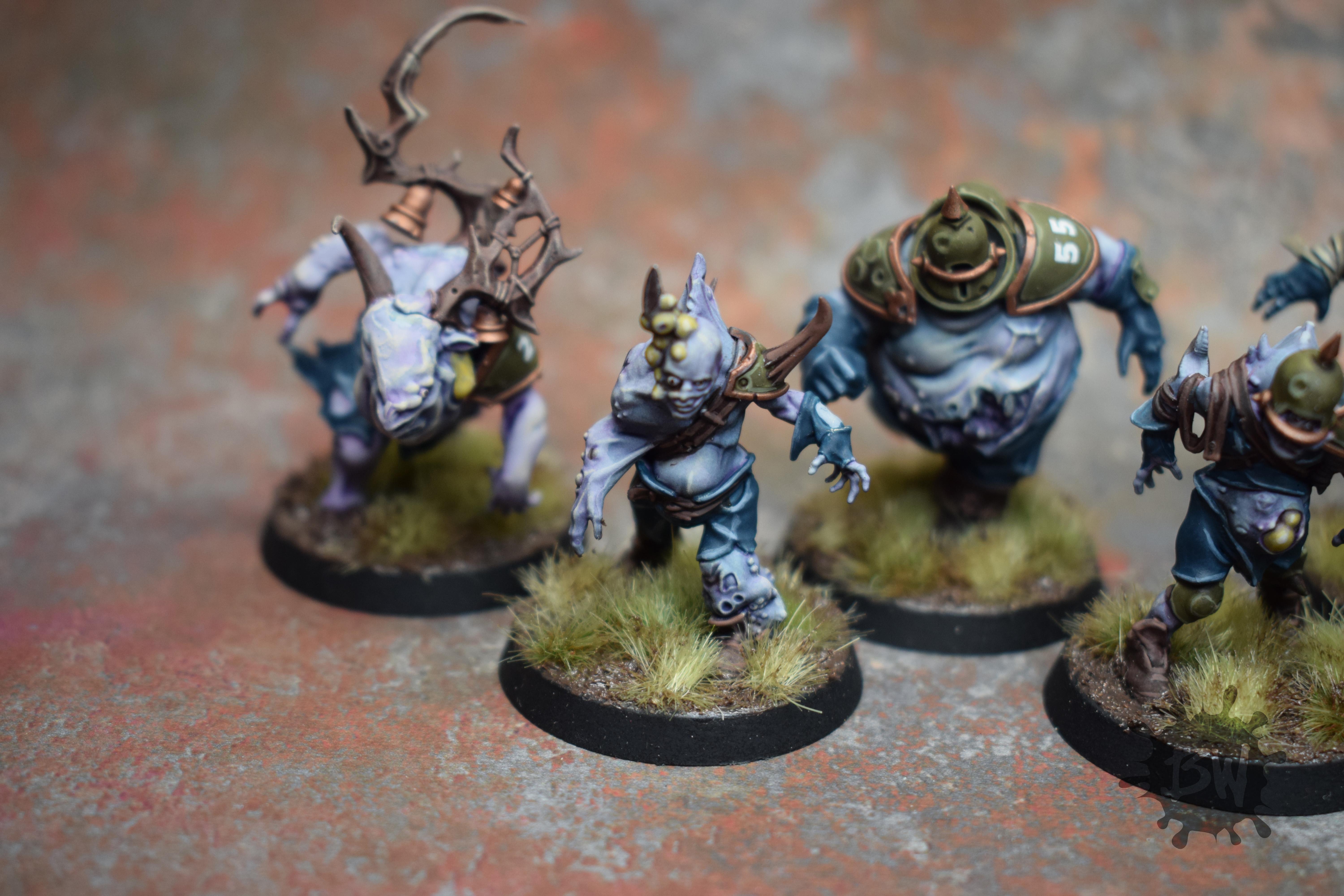 Blood Bowl, Bw, Games Workshop, Nurgle, Nurgle&#146;s Rotters