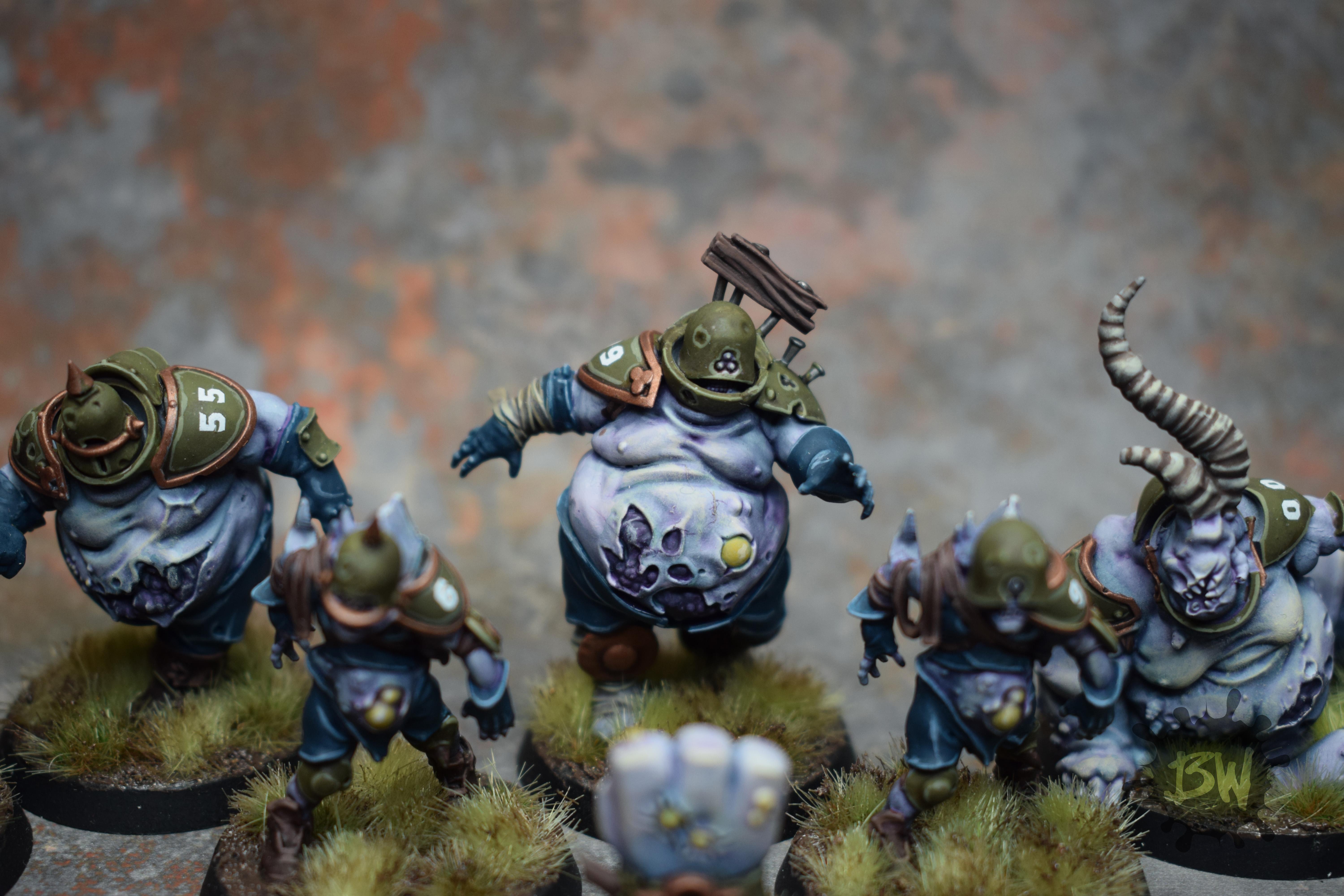 Blood Bowl, Bw, Games Workshop, Nurgle, Nurgle&#146;s Rotters