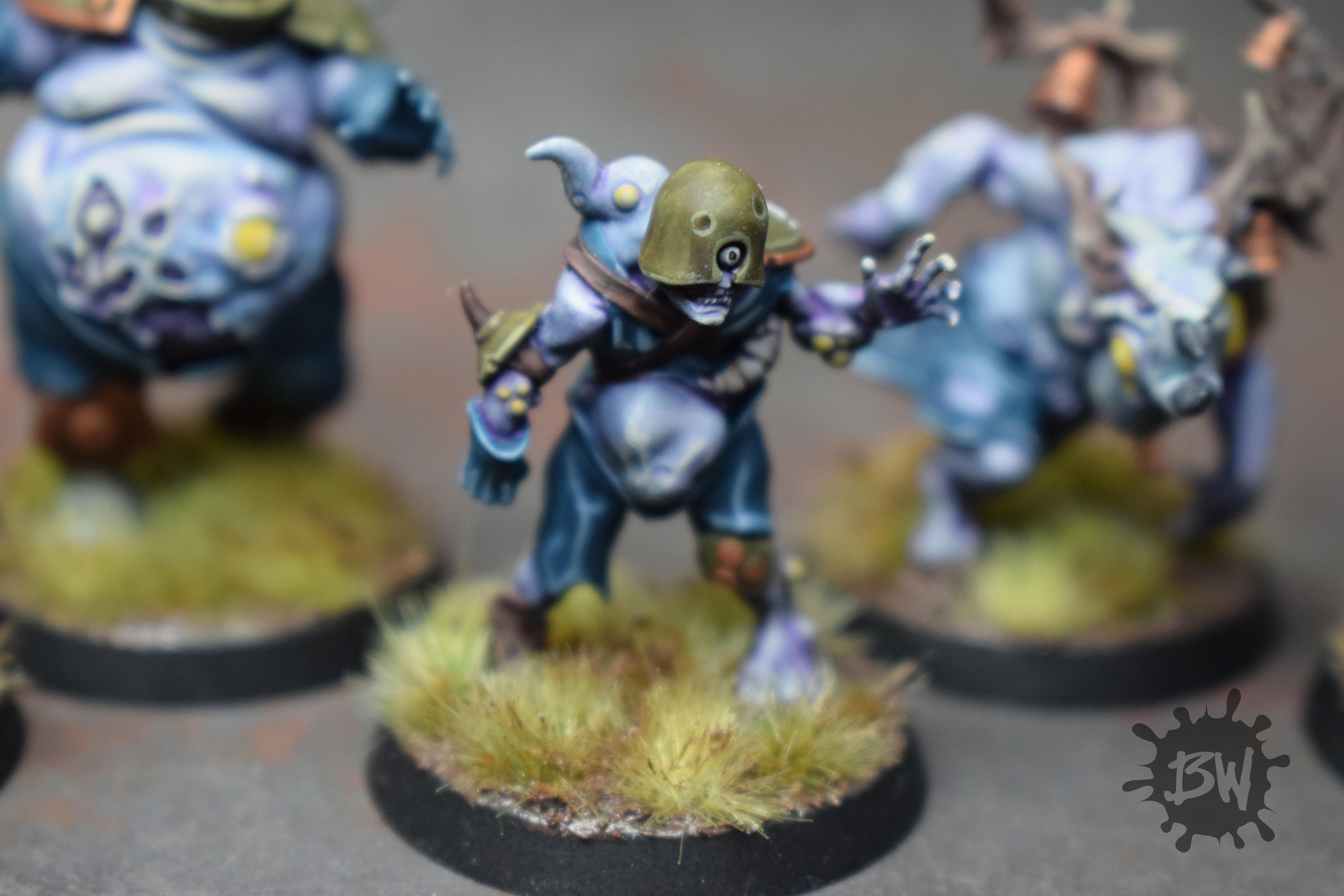 Blood Bowl, Bw, Games Workshop, Nurgle, Nurgle&#146;s Rotters
