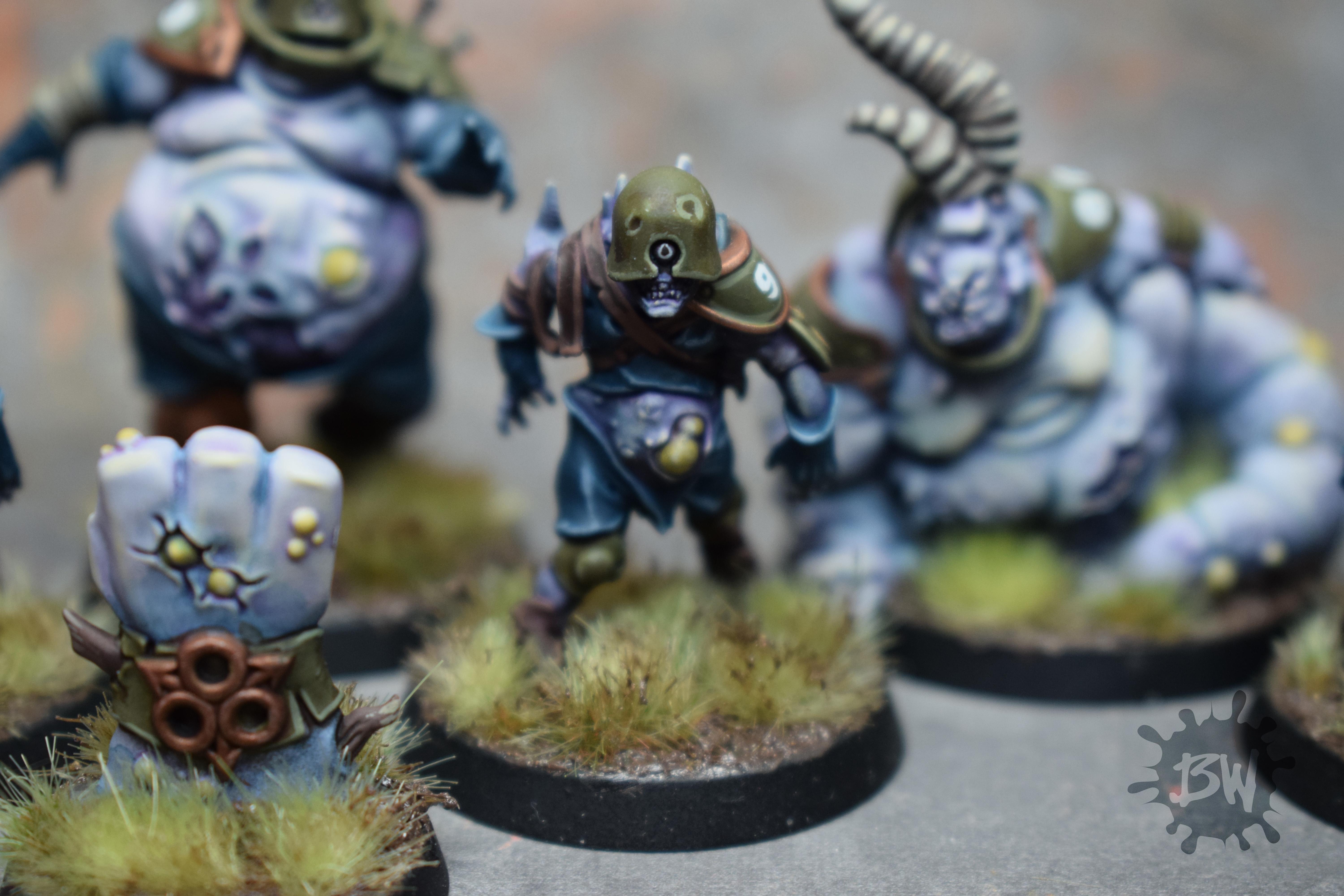 Blood Bowl, Bw, Games Workshop, Nurgle, Nurgle&#146;s Rotters
