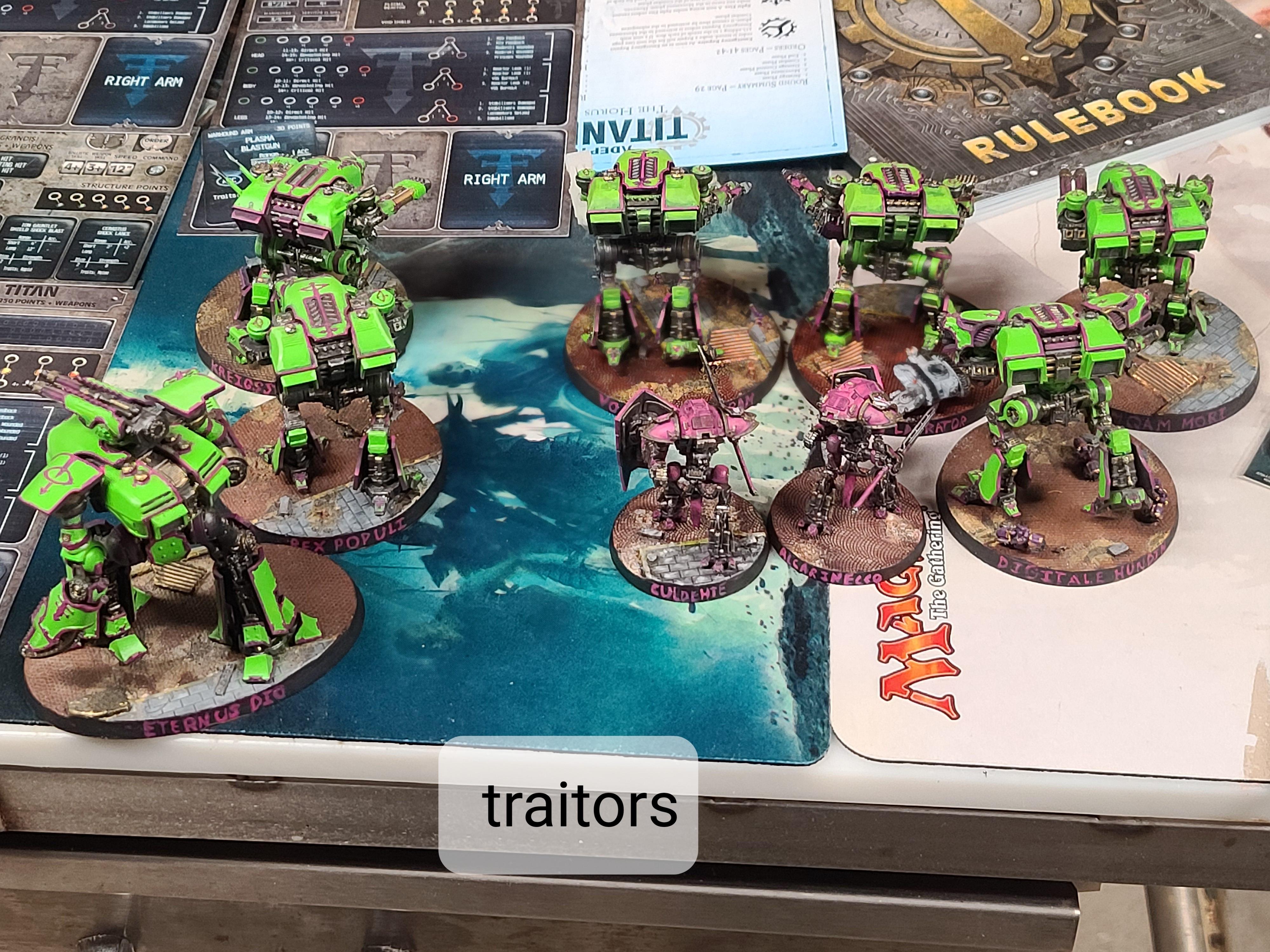 Adeptus Titanicus, Cerastus, Game Pictures, Games Workshop, Knights, Reaver, Titan, Warhound
