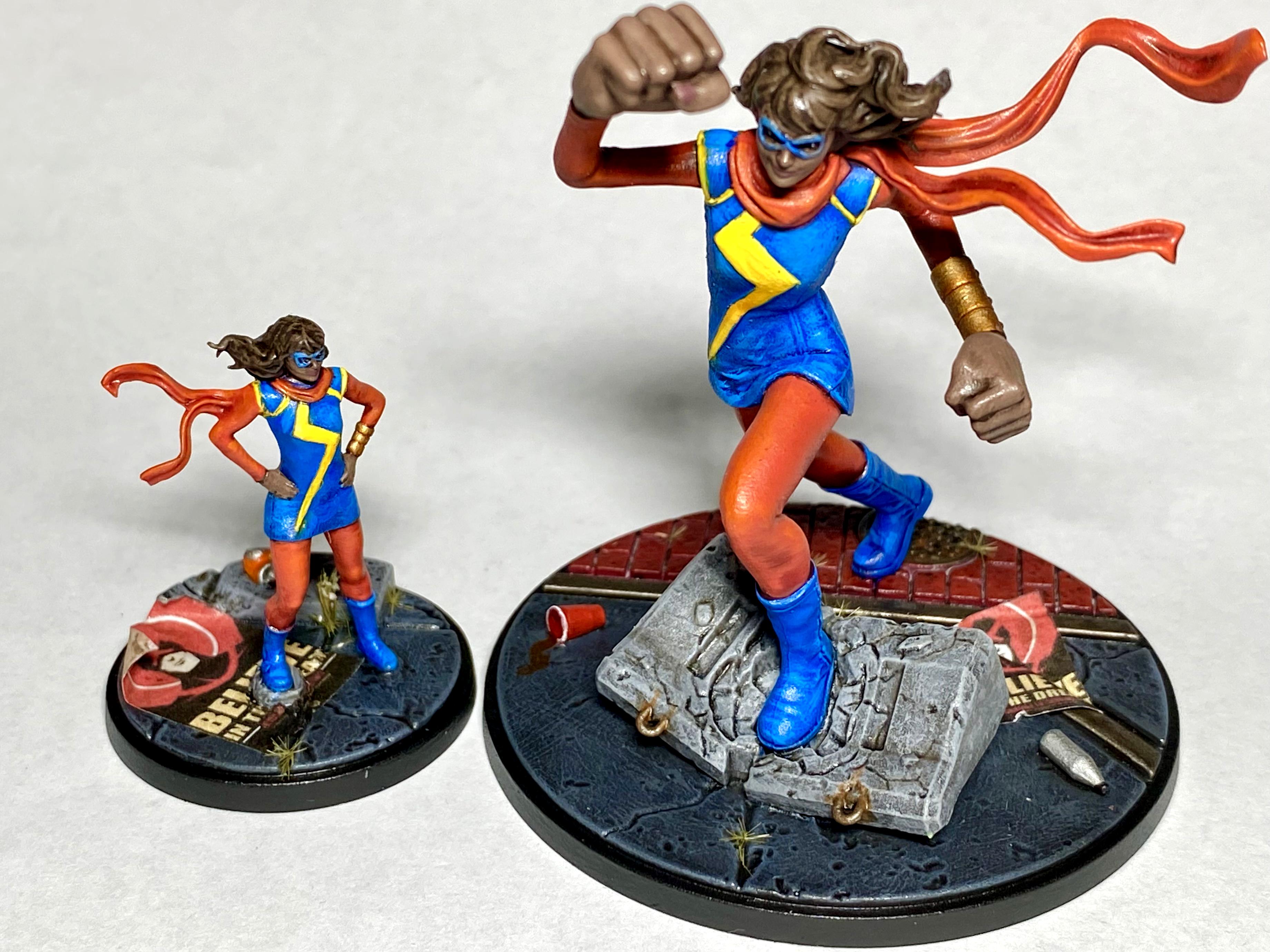Atomic Mass Games, Infinity, Inhumans, Marvel Crisis Protocol, Ms Marvel