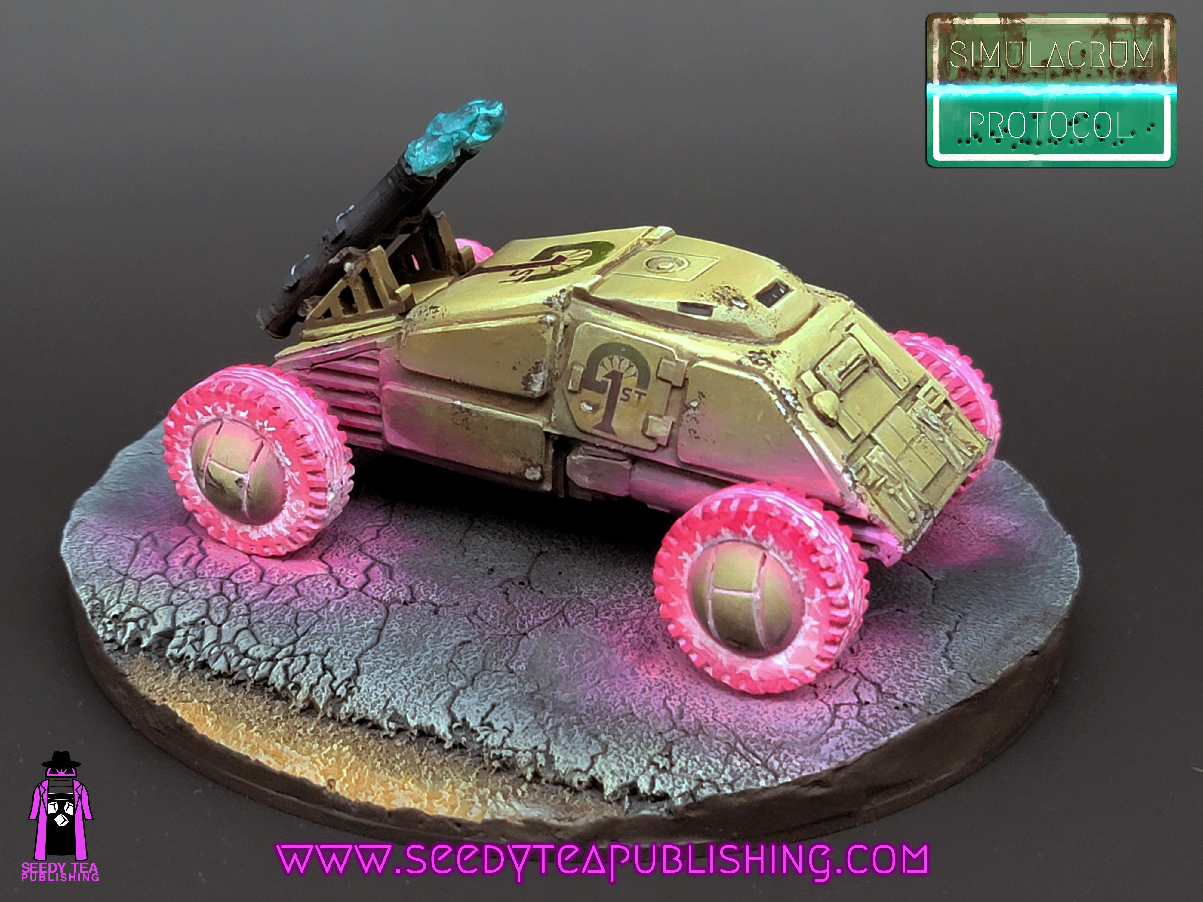 Neon Glow Scorpion (right)