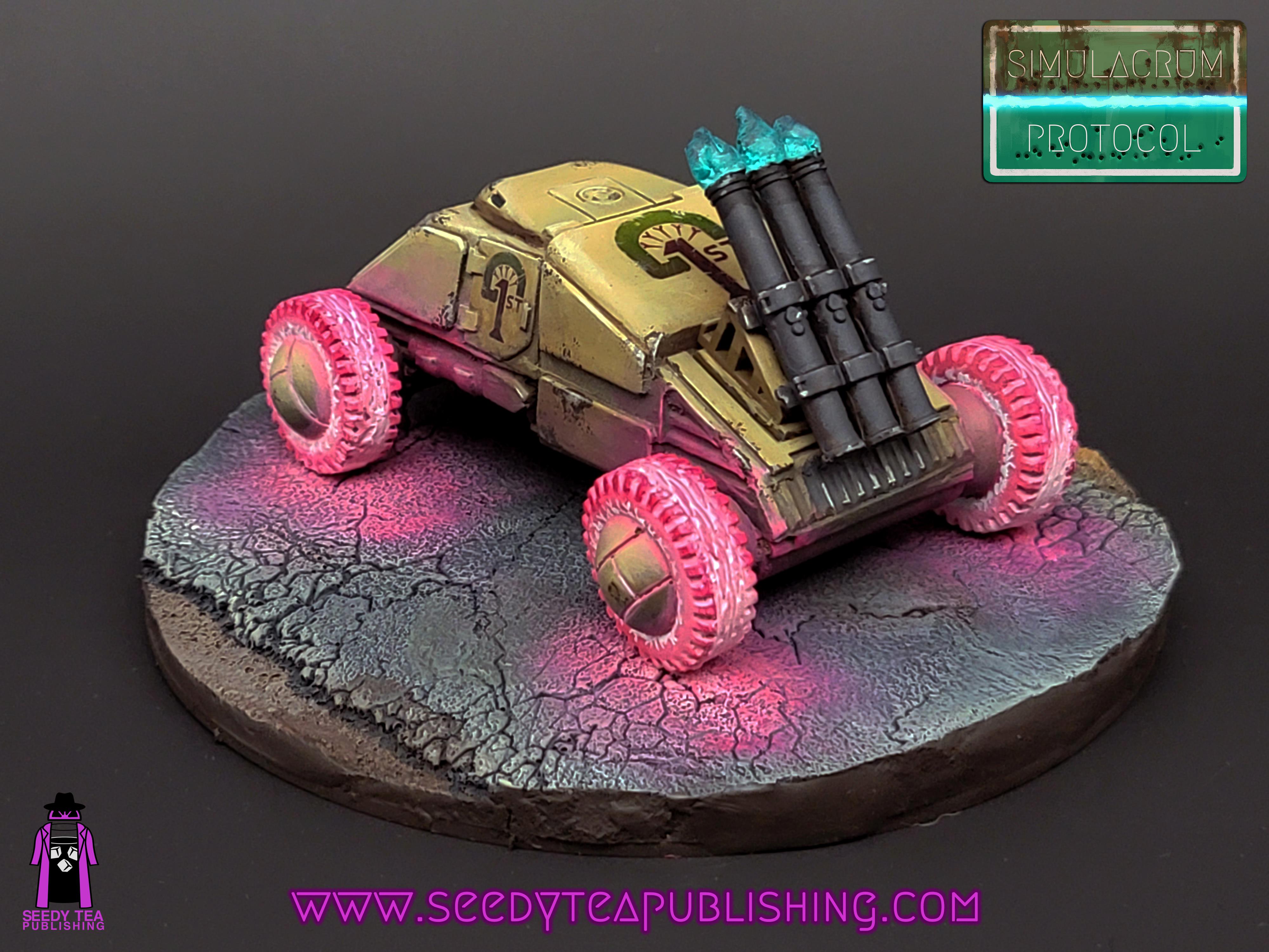 Neon Glow Scorpion (rear)