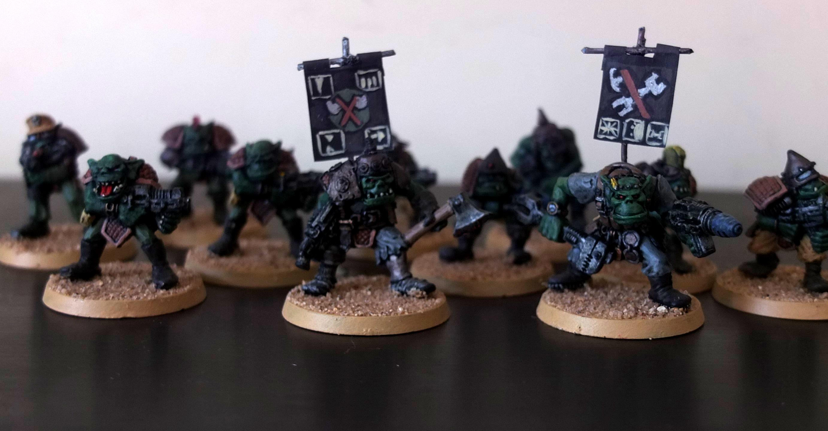 Boy, Mekaniak, Mekboy, Mob, Orks, Rogue Trader