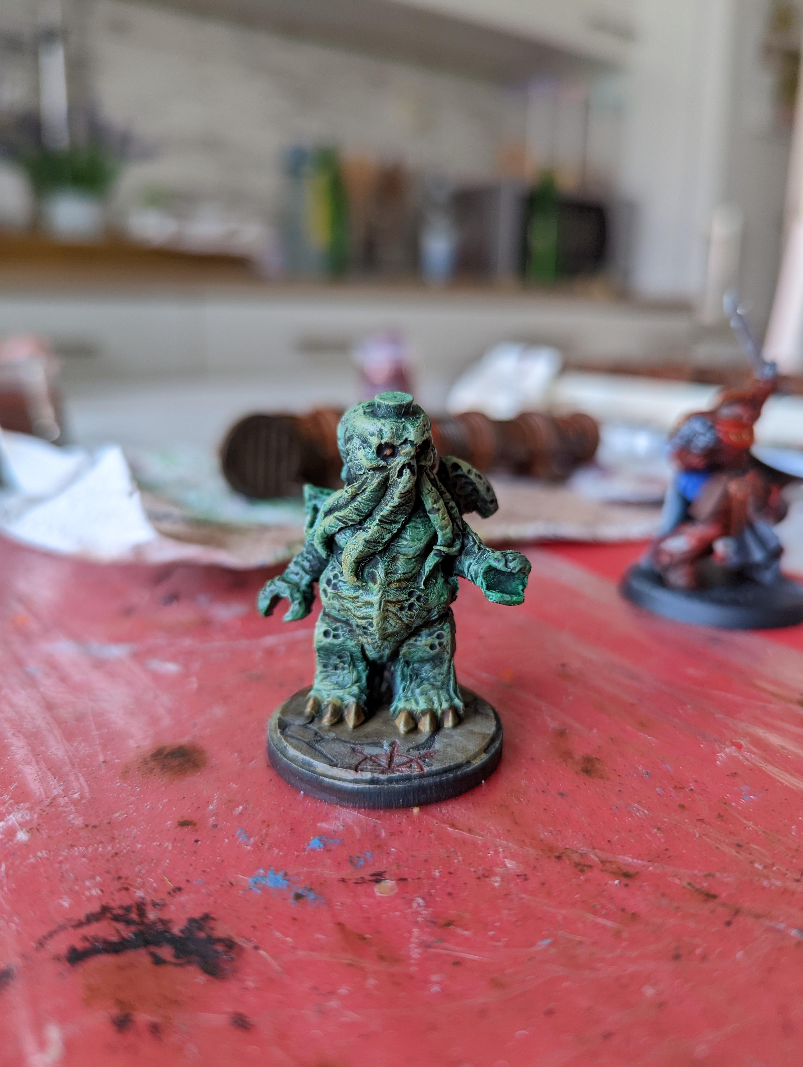 Cthullu, Lego, Scribor