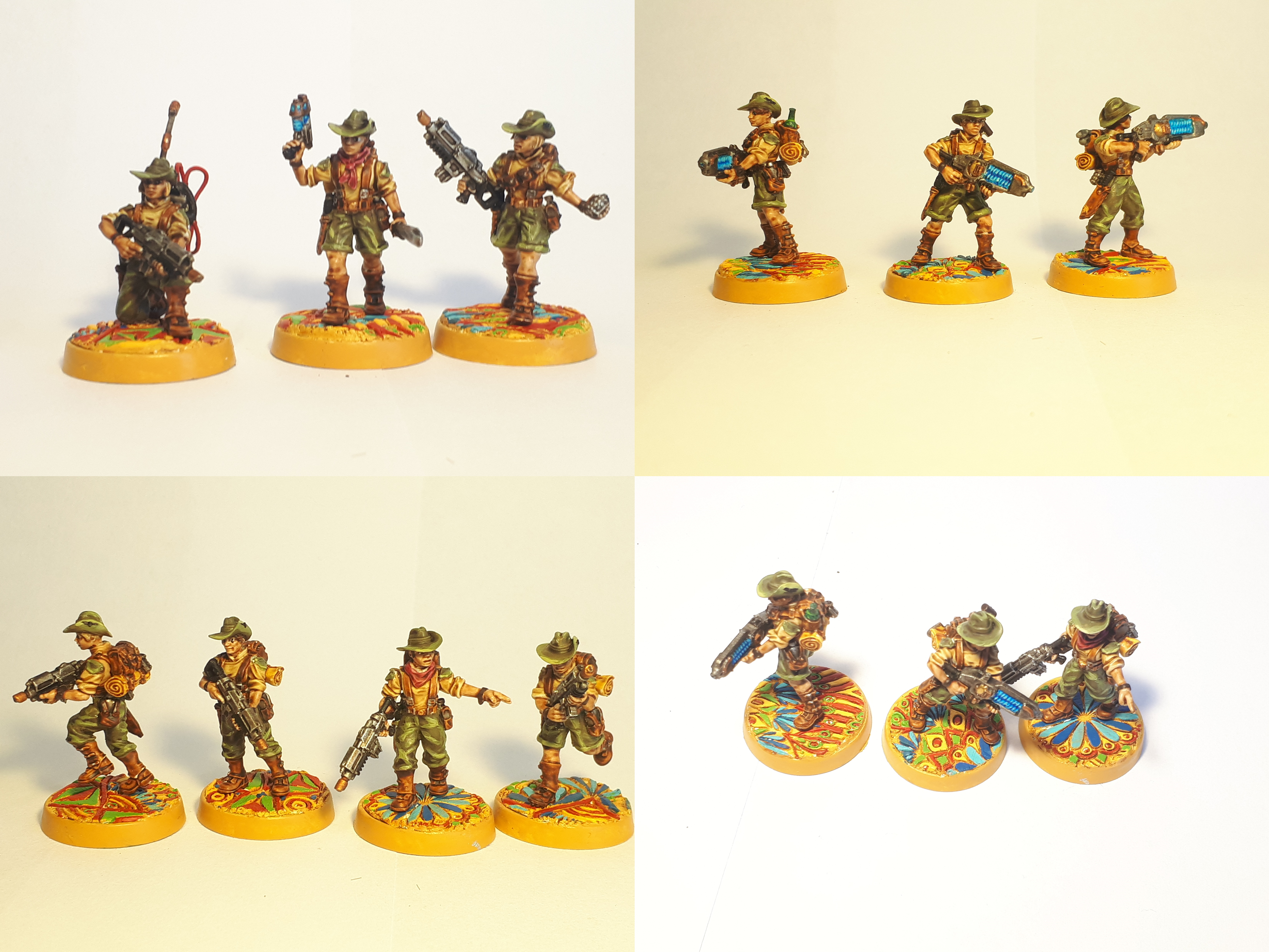 Female, Imperial Guard, Infantry, Jungle Fighters, Victoria Miniatures