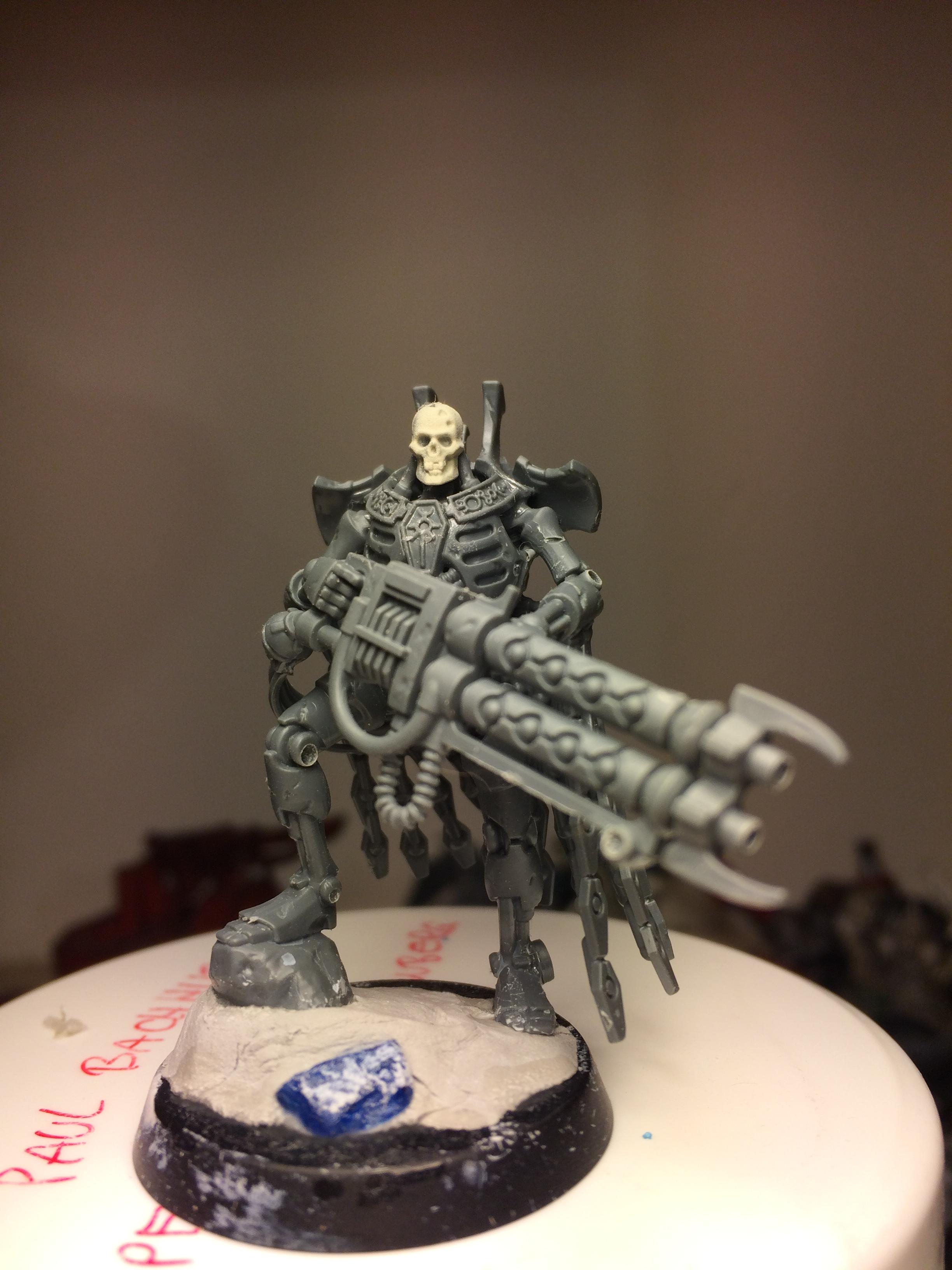 Conversion, Gaukler, Lord, Metallic, Necrons, Scratch Build, Skeletons, Undead, Warriors