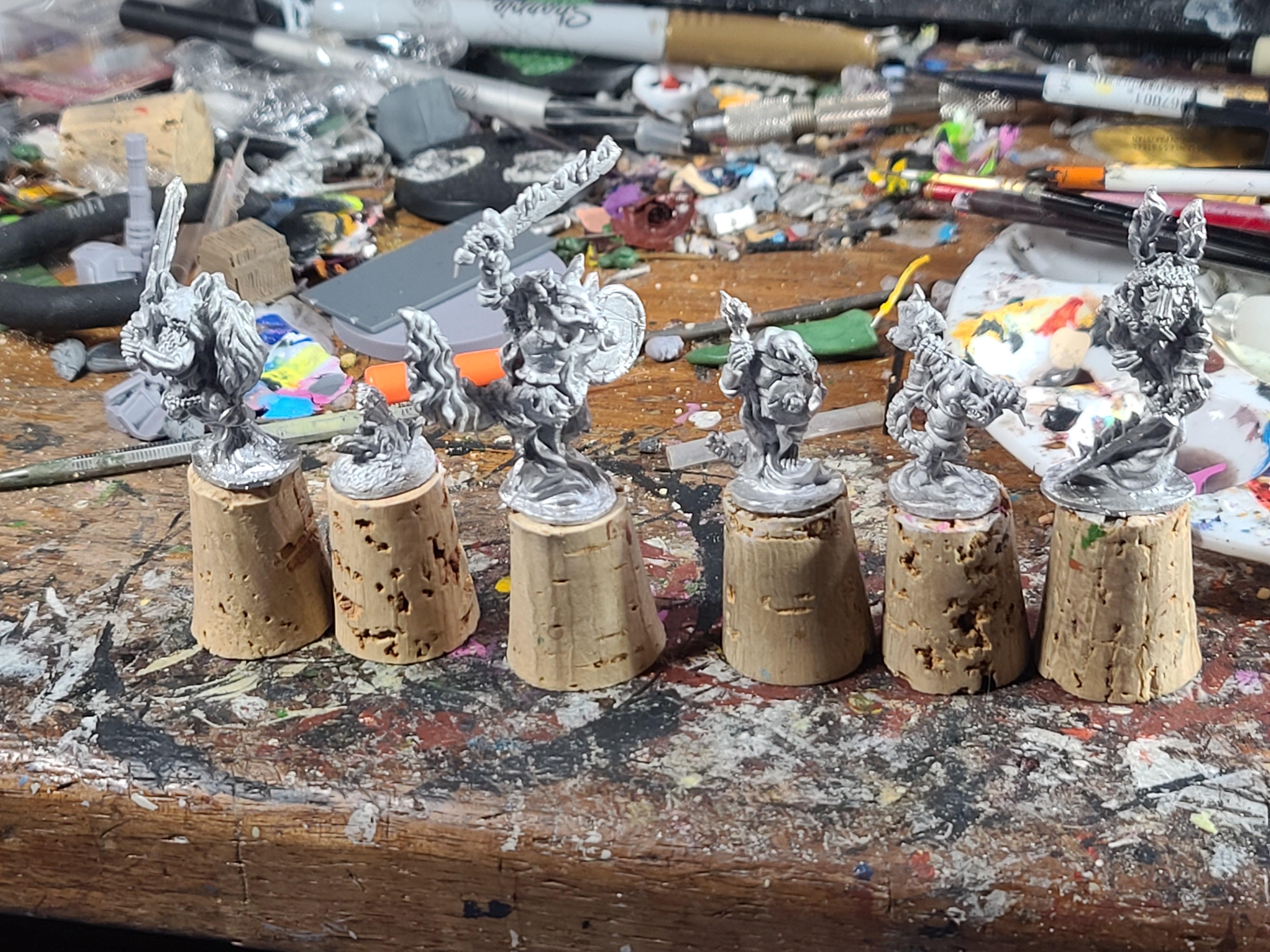 Badgers And Burrows, Mist Ghasts, Oathsworn Miniatures, Undead