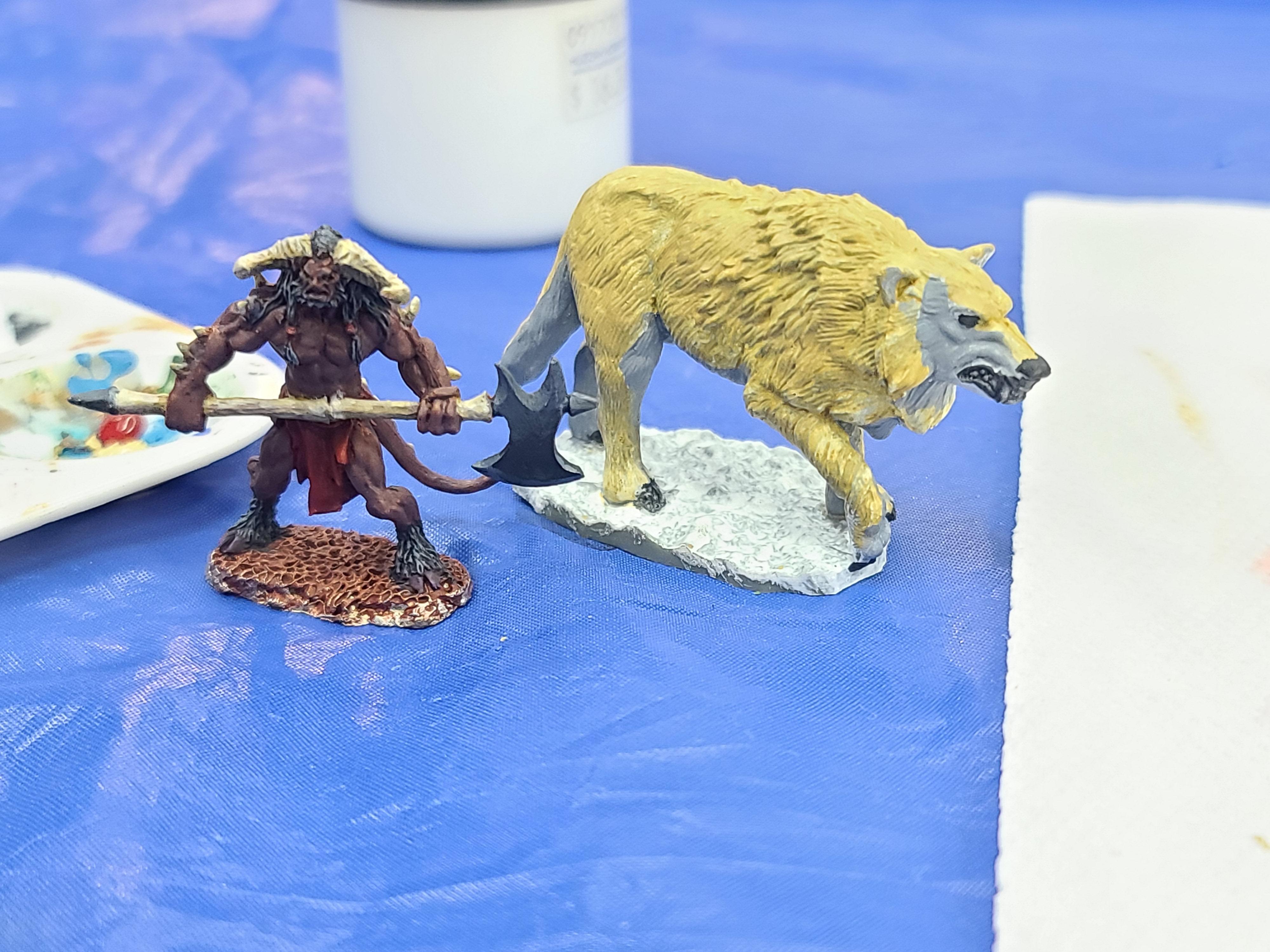 Daemons, Dungeons And Dragons, Reaper Miniatures, Wolf
