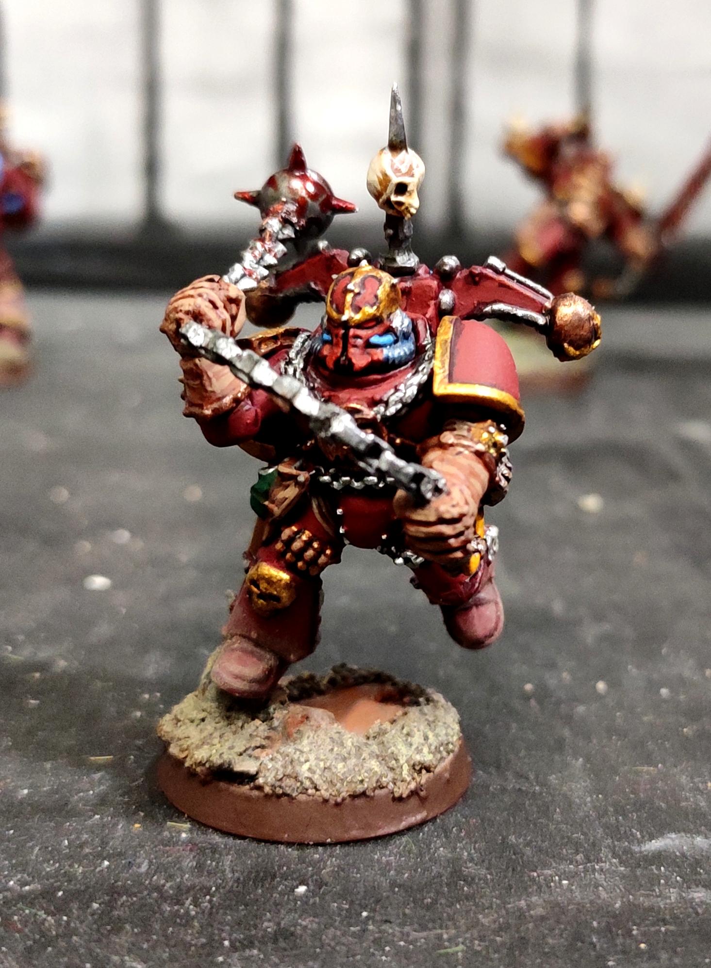 Berserk, Berserkers, Berzerk, Berzerker, Blood For The Blood God, Chaos, Chaos Space Marines, Conversion, Heresy, Heretic Astartes, Infantry, Khorne, Kitbash, Meteor Hammer, Skulls For Skull Throne, Traitor Legions, Trophy, Warhammer 40,000, World Eaters