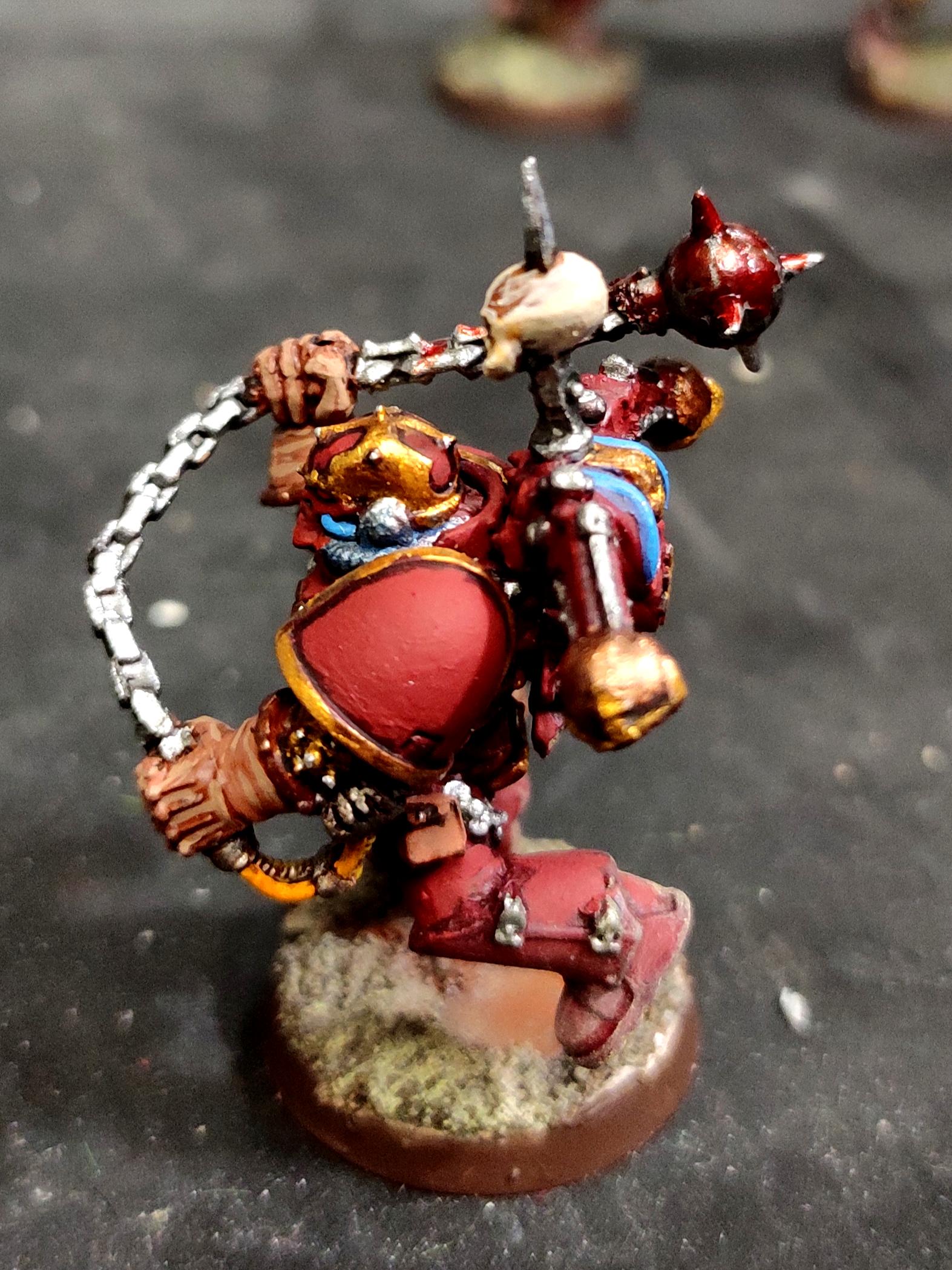 Berserk, Berserkers, Berzerk, Berzerker, Blood For The Blood God, Chaos, Chaos Space Marines, Conversion, Heresy, Heretic Astartes, Infantry, Khorne, Kitbash, Meteor Hammer, Skulls For Skull Throne, Traitor Legions, Trophy, Warhammer 40,000, World Eaters