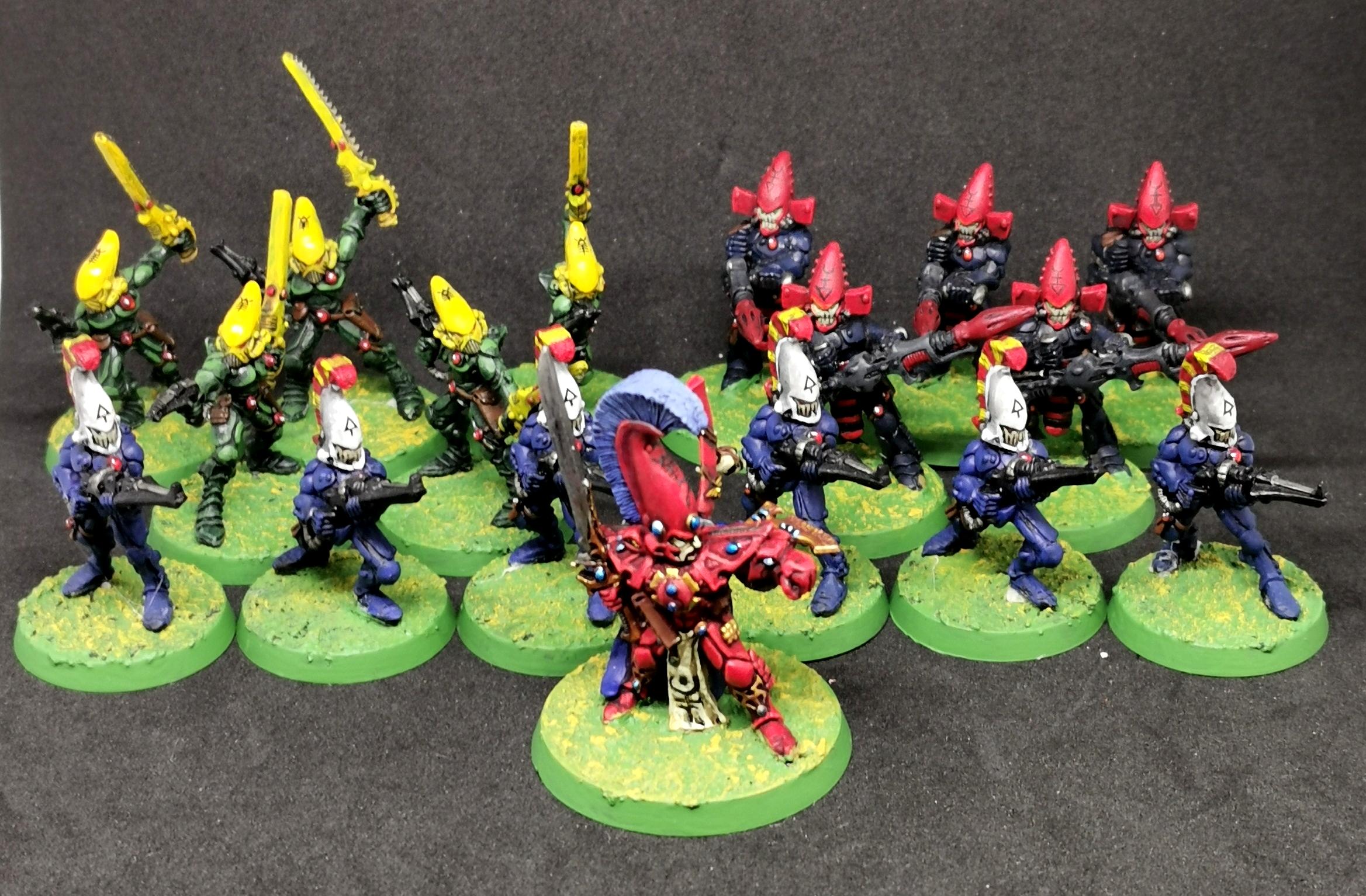 Eldar aspect warriors